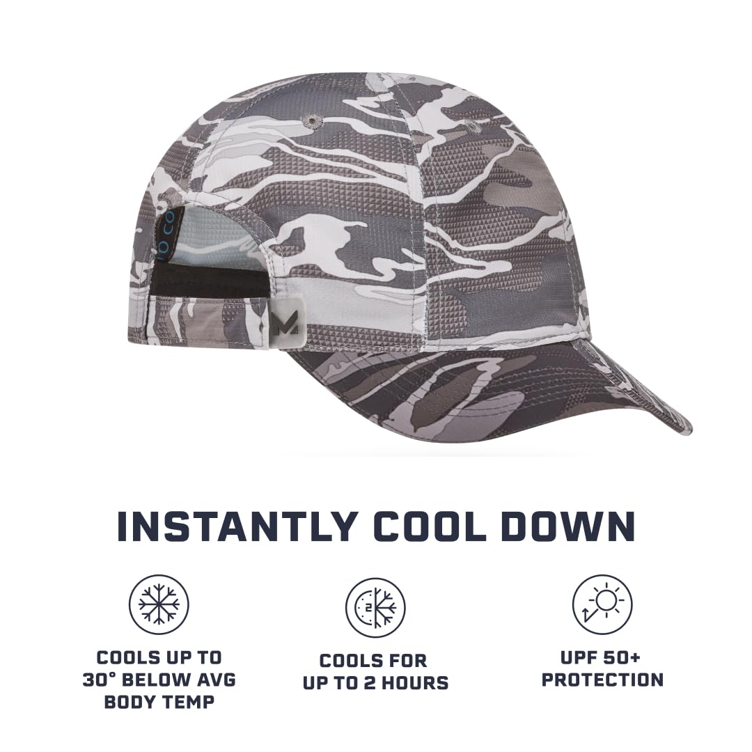MISSION Cooling UPF Performance Hat - Unisex One Size Cap for Workouts, Golf & Running - Sweat & Water Activated Technology