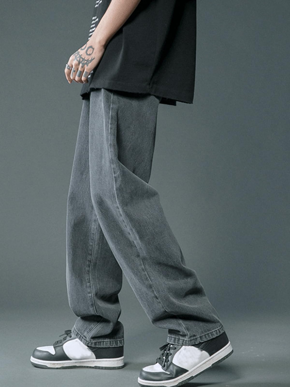 WANLAI Men’s Y2K Baggy Jeans