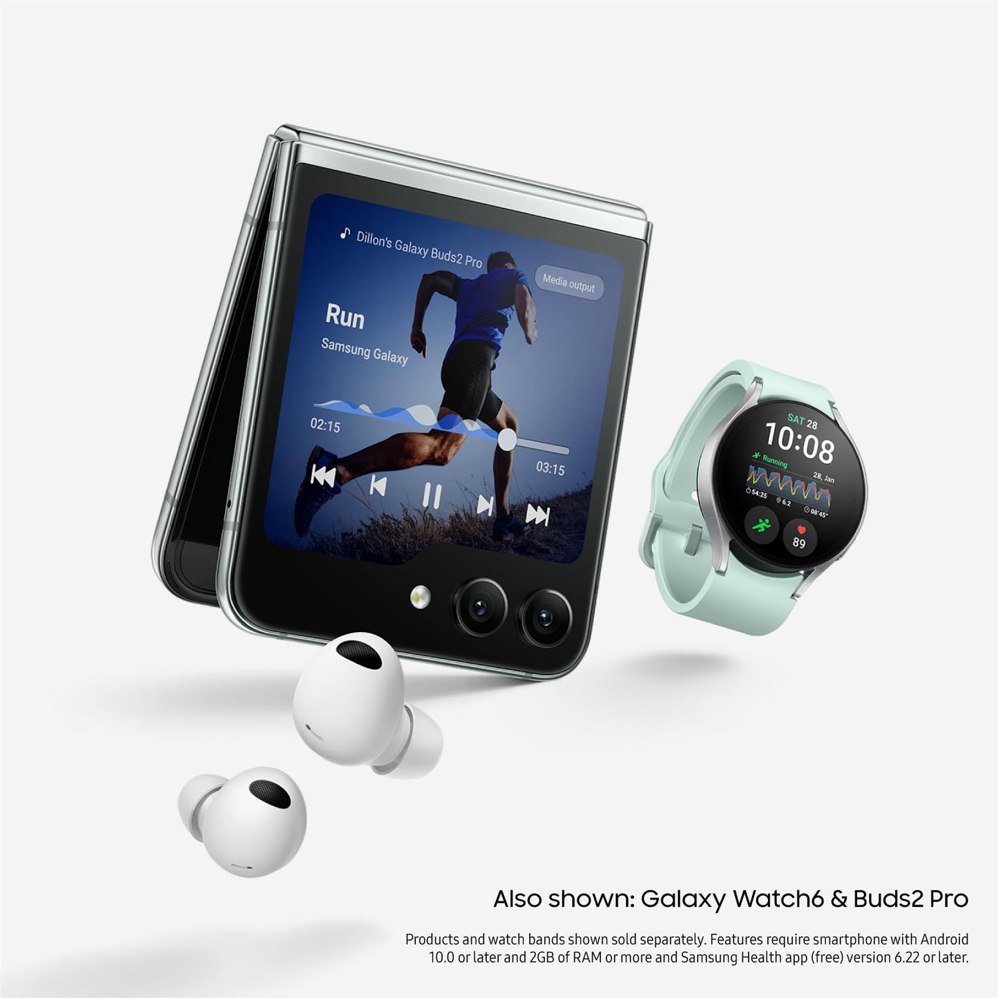 Samsung Galaxy Z Flip5 – Foldable AI Smartphone with Flex Mode & Cover Screen