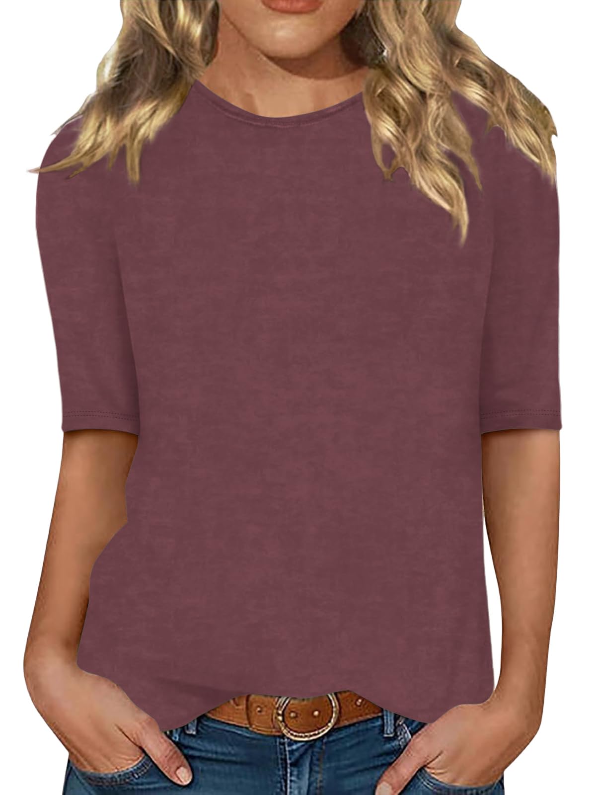 Minetom Women’s Half Sleeve T-Shirt