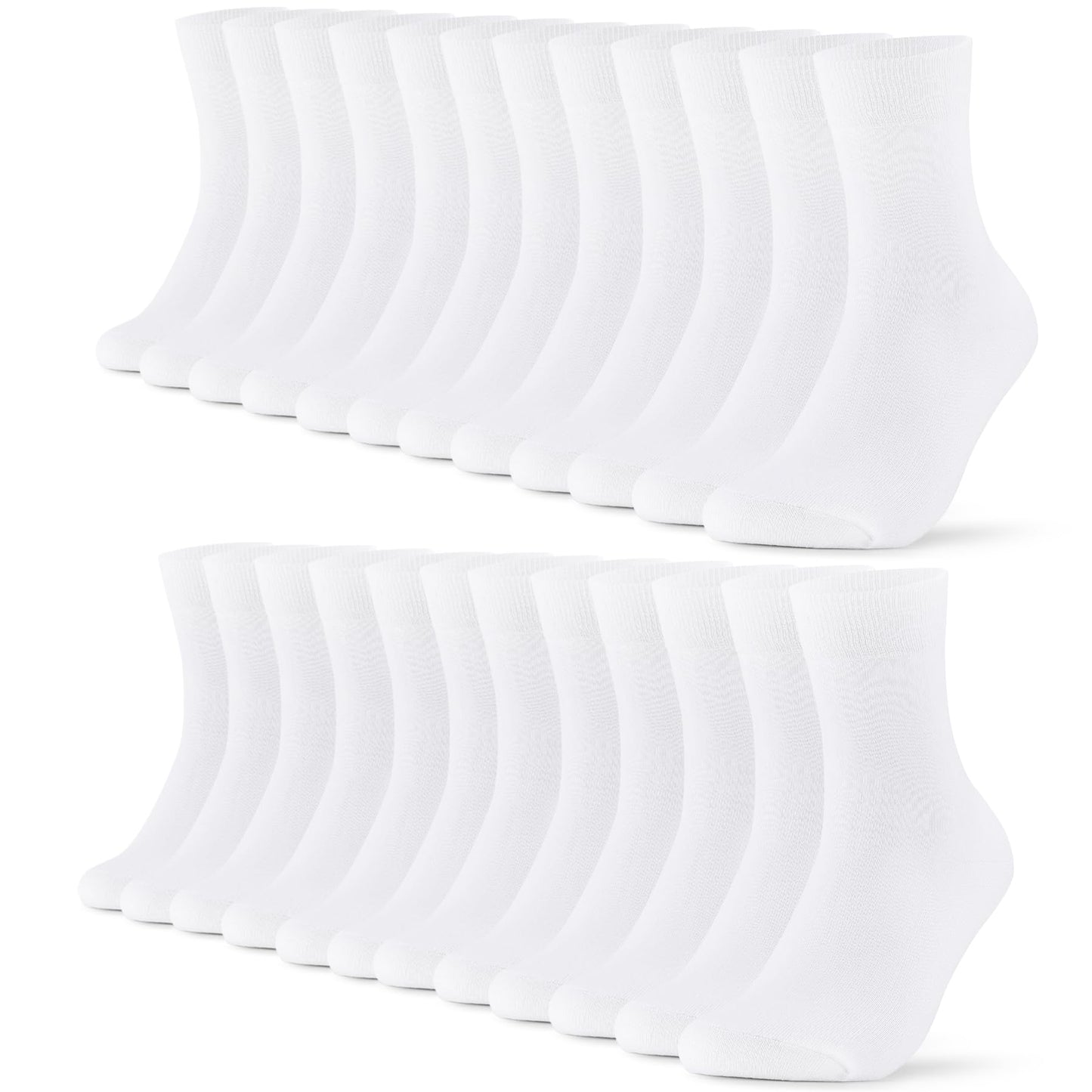 FALARY 12 Pairs Men’s Cotton Socks