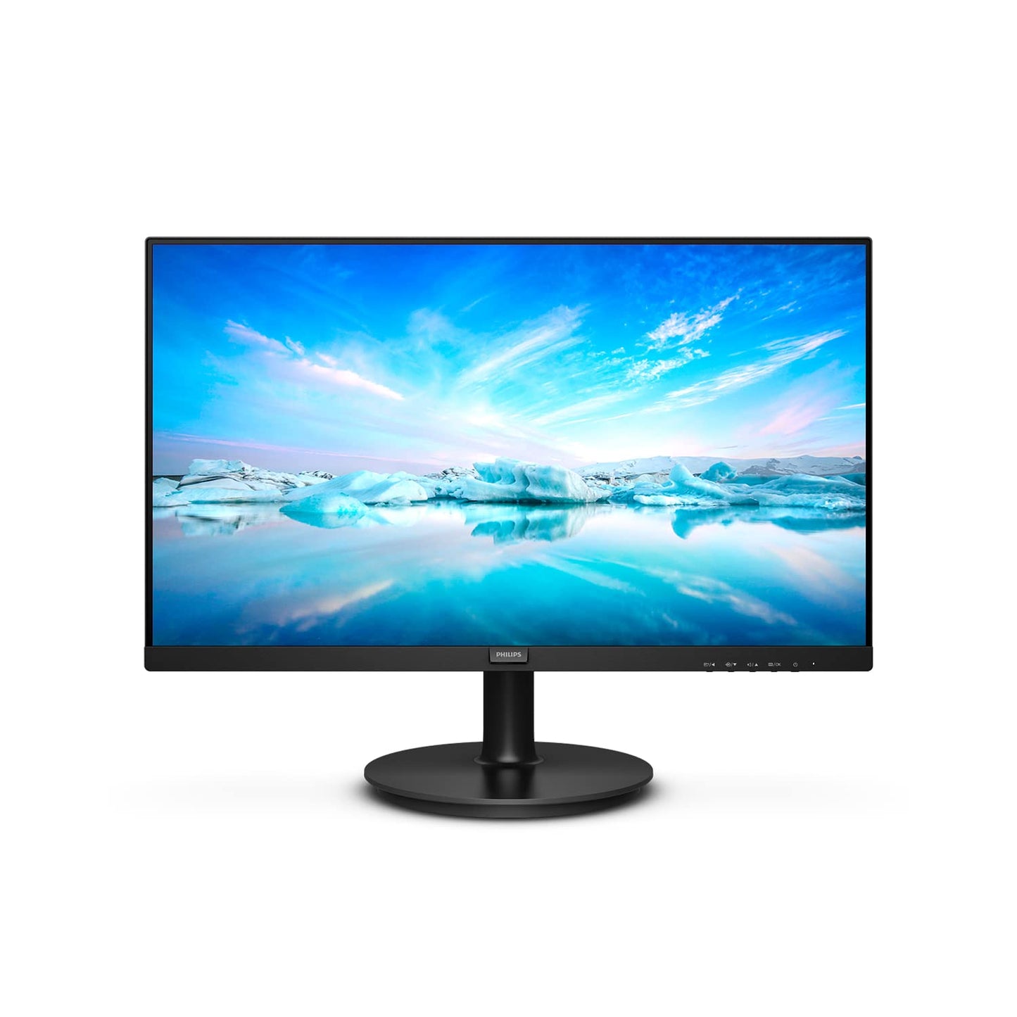 Philips 241V8L - 24 Inch FHD Monitor, AdaptiveSync (1920 x 1080, 75 Hz, VGA, HDMI) Black