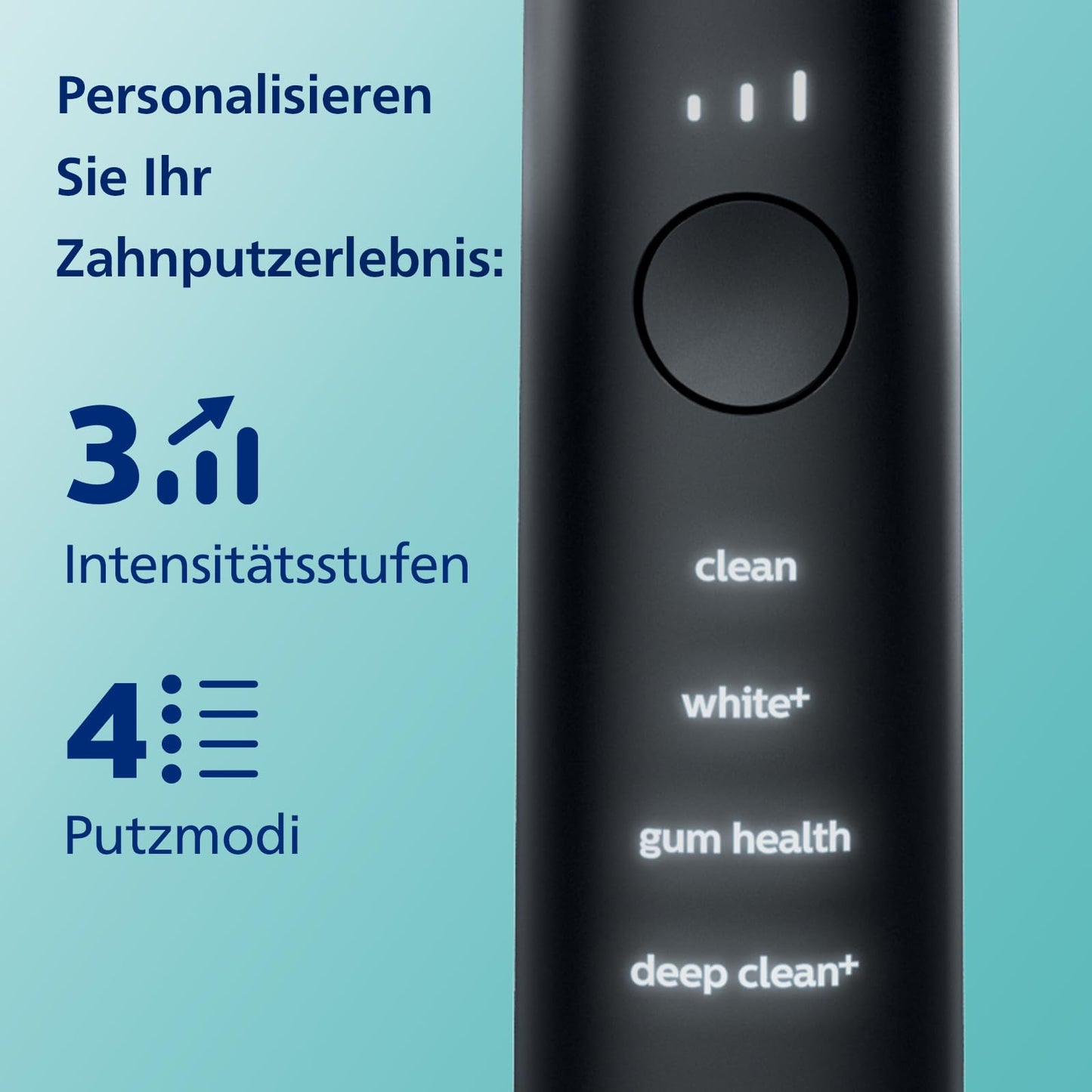 Philips Sonicare DiamondClean 9000 Elektrische Schallzahnbürste mit App