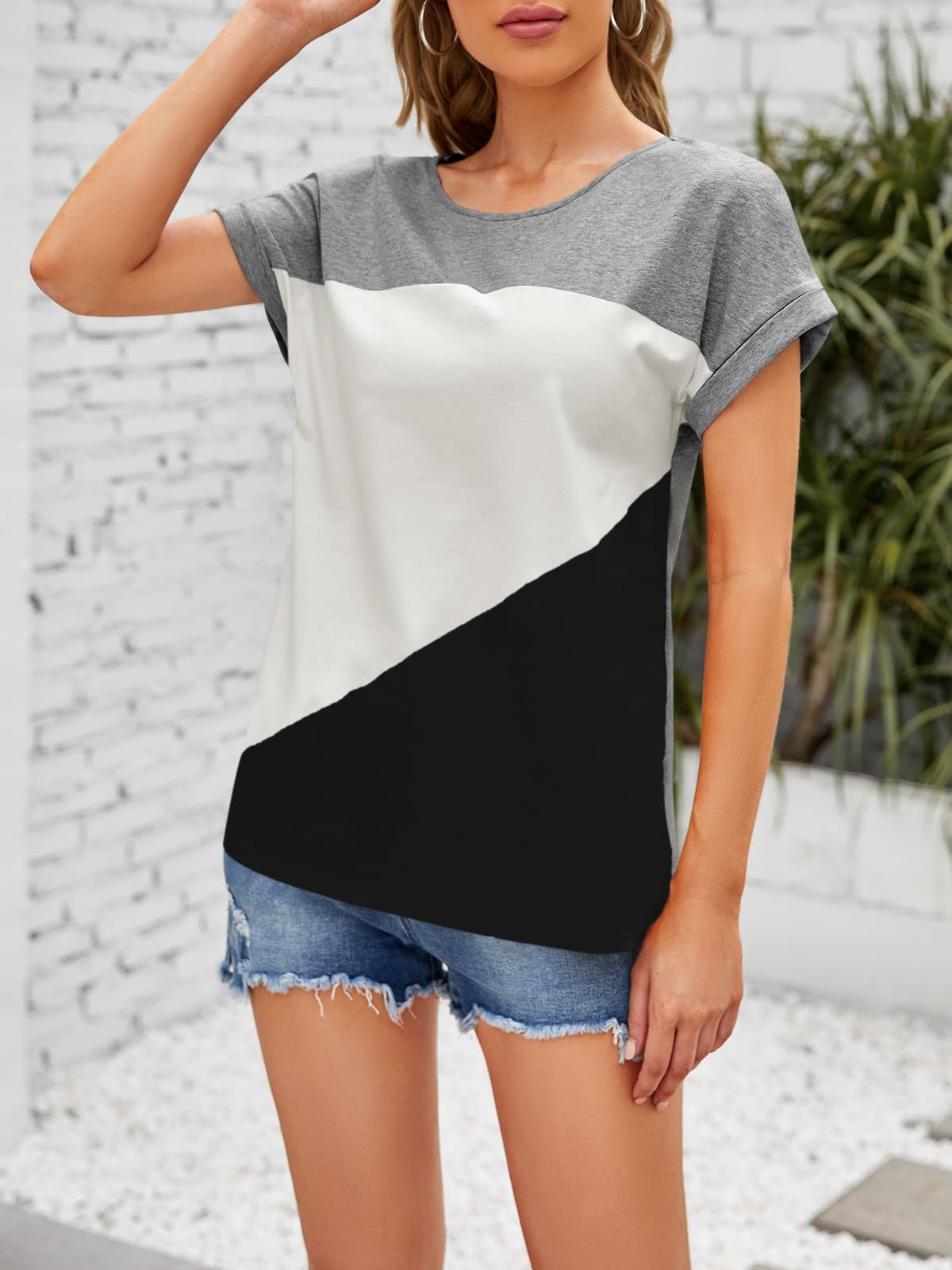 Women's Color Block T-Shirt
