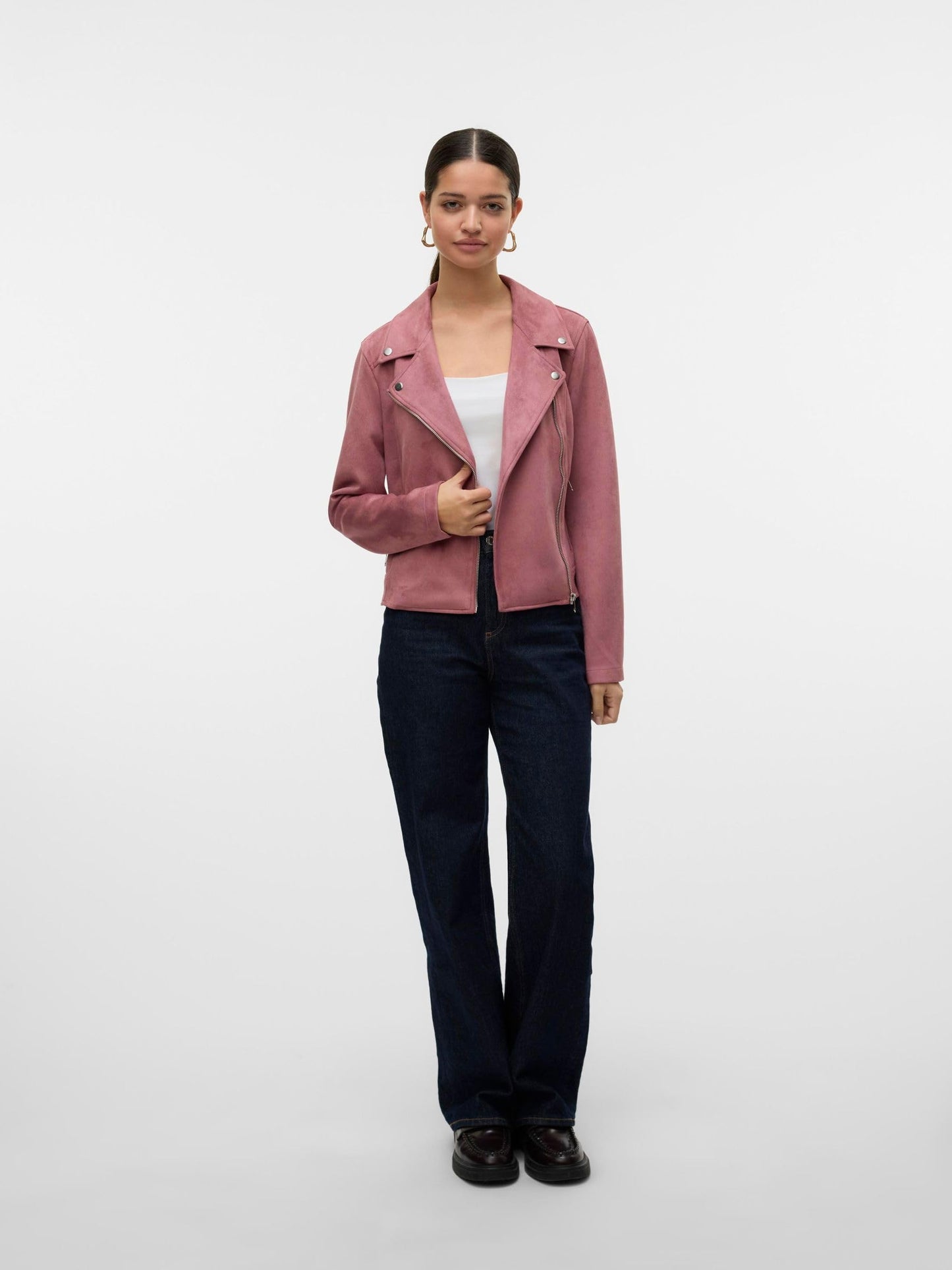 VERO MODA Women’s Vmjose Faux Suede Jacket