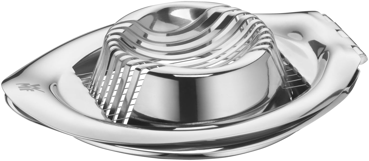 WMF Stelio Eierkocher Edelstahl, Eierkocher 1 Ei -7 Eier, 380 Watt, Härtegradeinstellung, Fortkochstufe, Messbecher mit Eipick