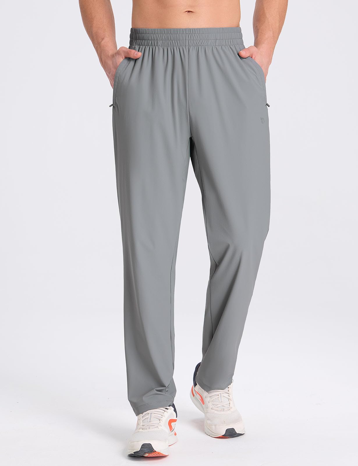 Baleaf Men’s Quick-Dry Joggers – Lightweight Nylon Running Pants