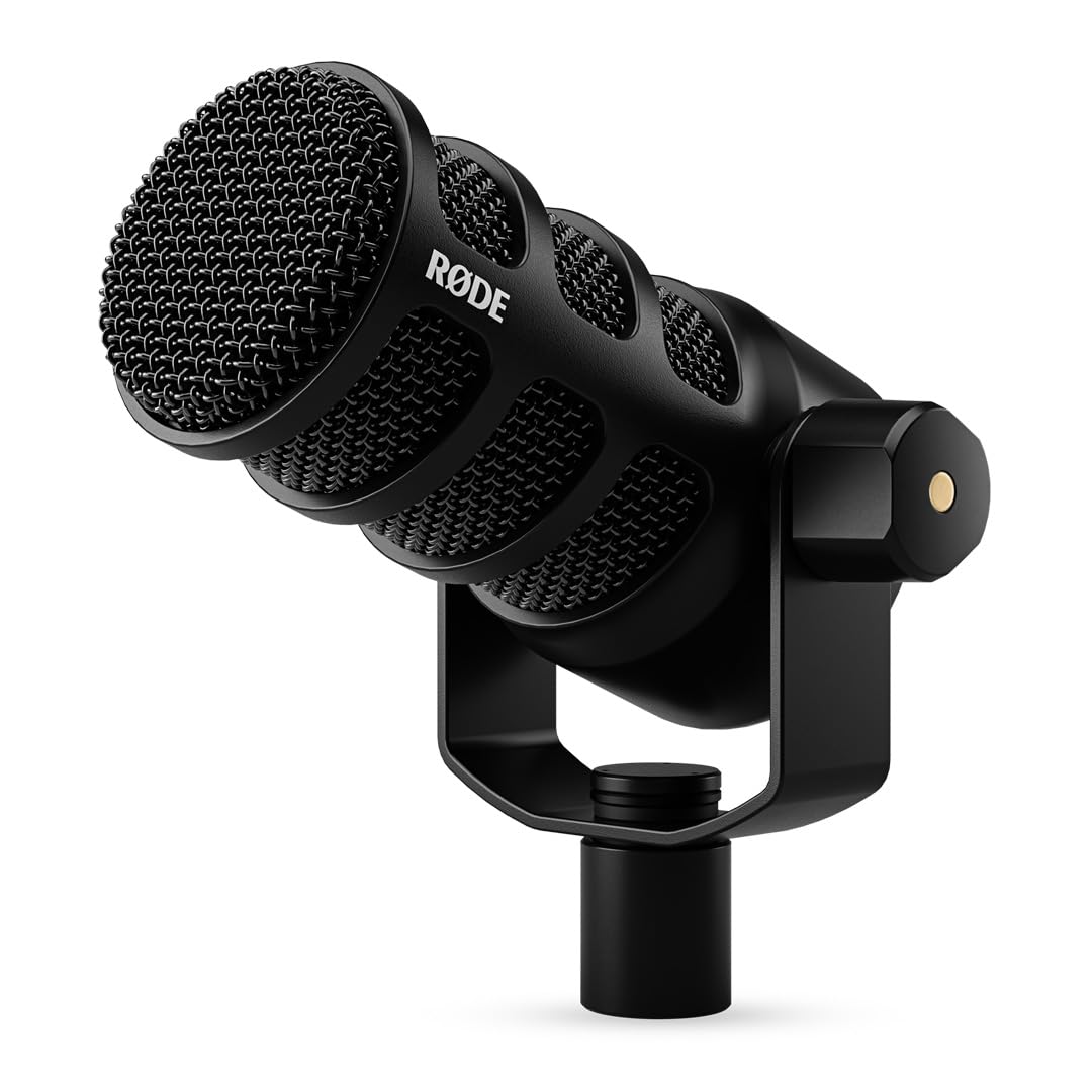 RØDE NT-USB+ Professionelles USB-Mikrofon für Profi-Audioaufnahmen direkt auf dem Computer oder Mobilgerät, schwarz