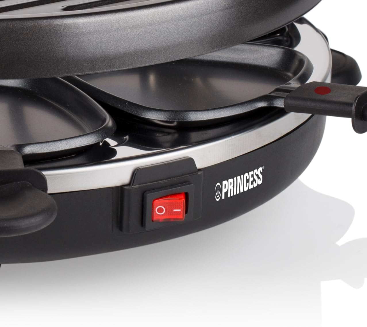 Princess Raclettegrill/Tischgrill, 800 W, schwarz