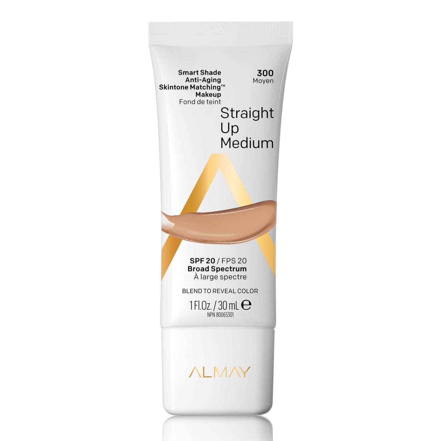 Almay Smart Shade Skin Tone Matching Foundation – Light (1 oz)