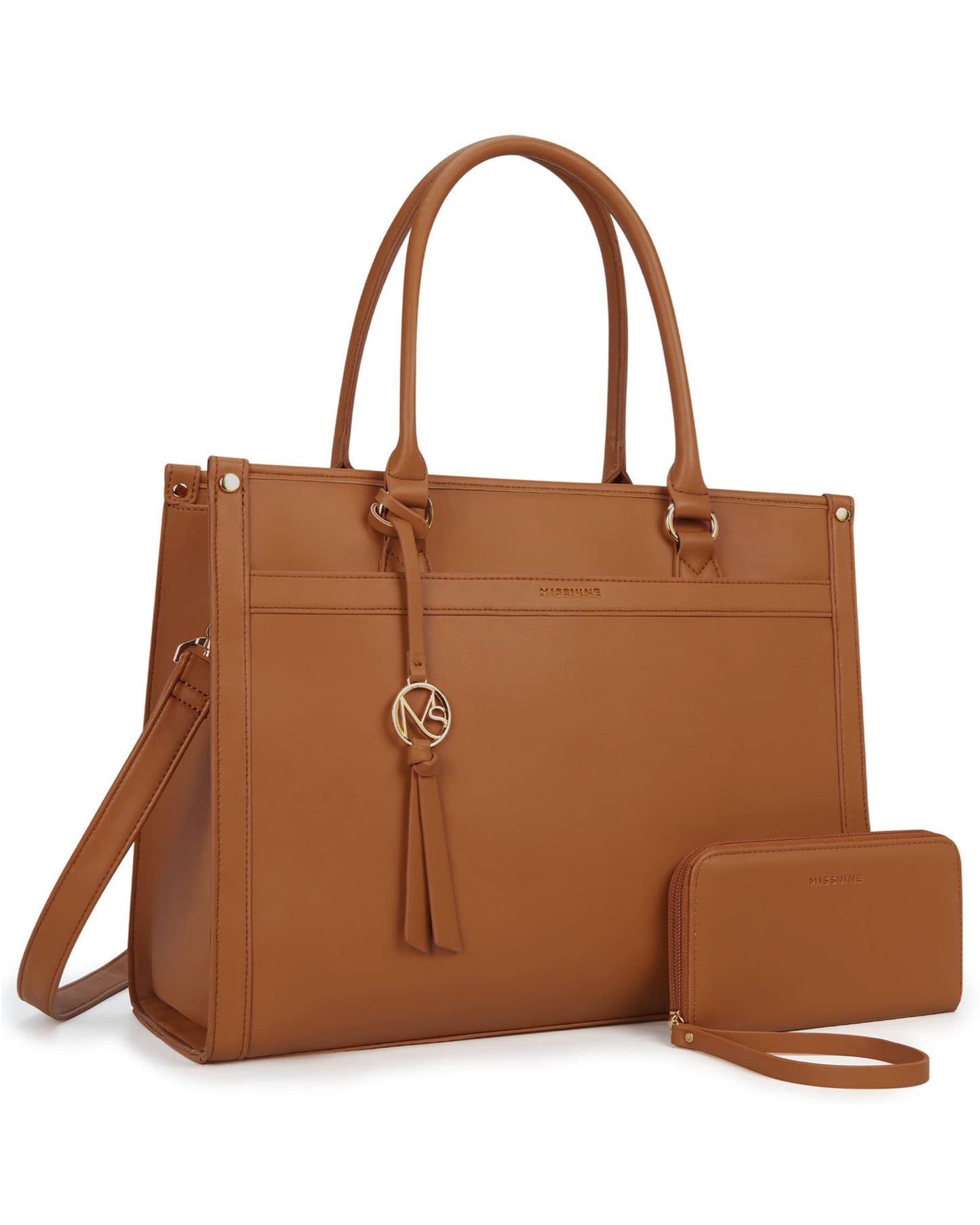 Missnine Women's 15.6" Laptop Tote Bag Set