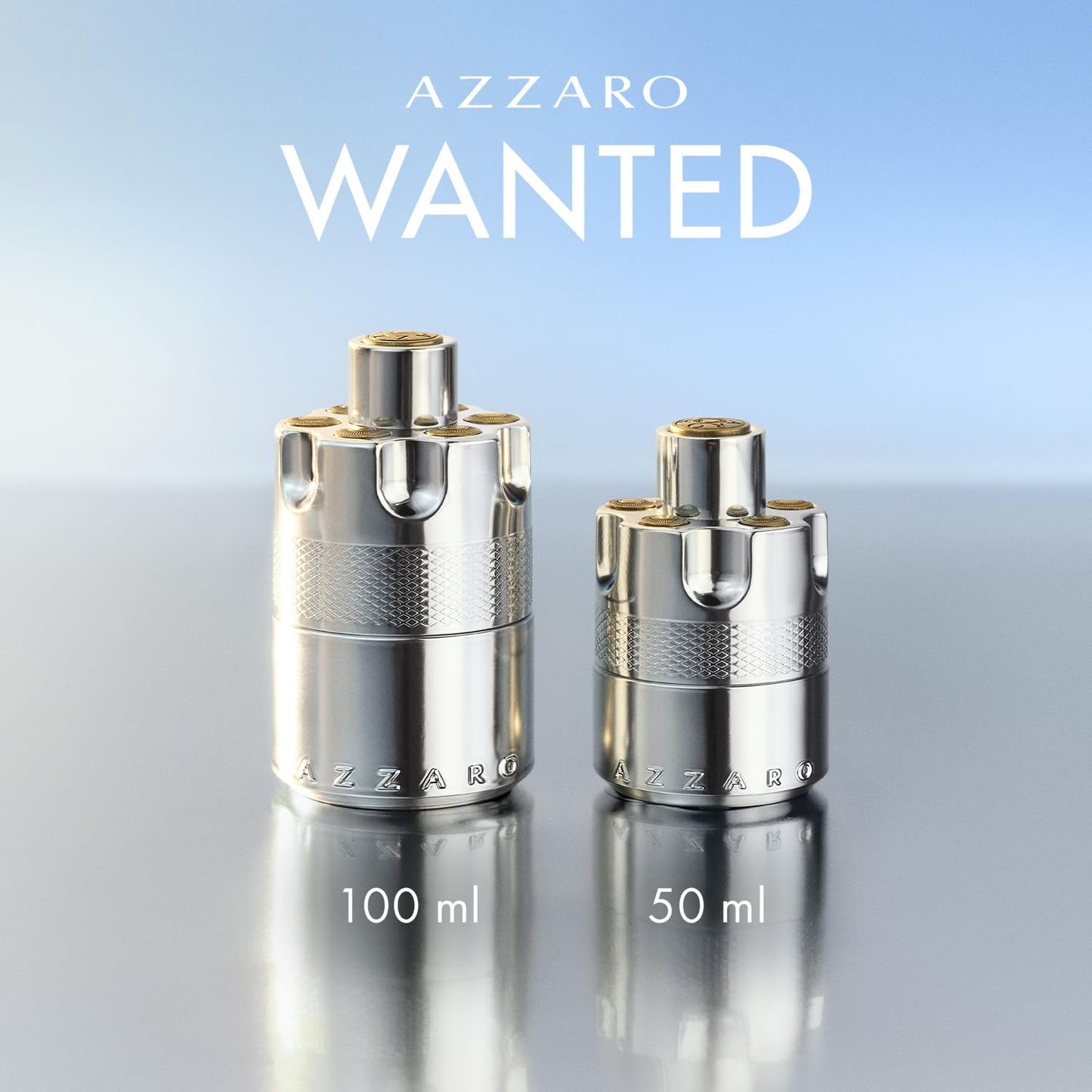 Azzaro Wanted Parfüm für Herren, Eau de Parfum pour Homme, Holzig-aromatisch-würziger Herrenduft, Abenteuerliches Männerparfum