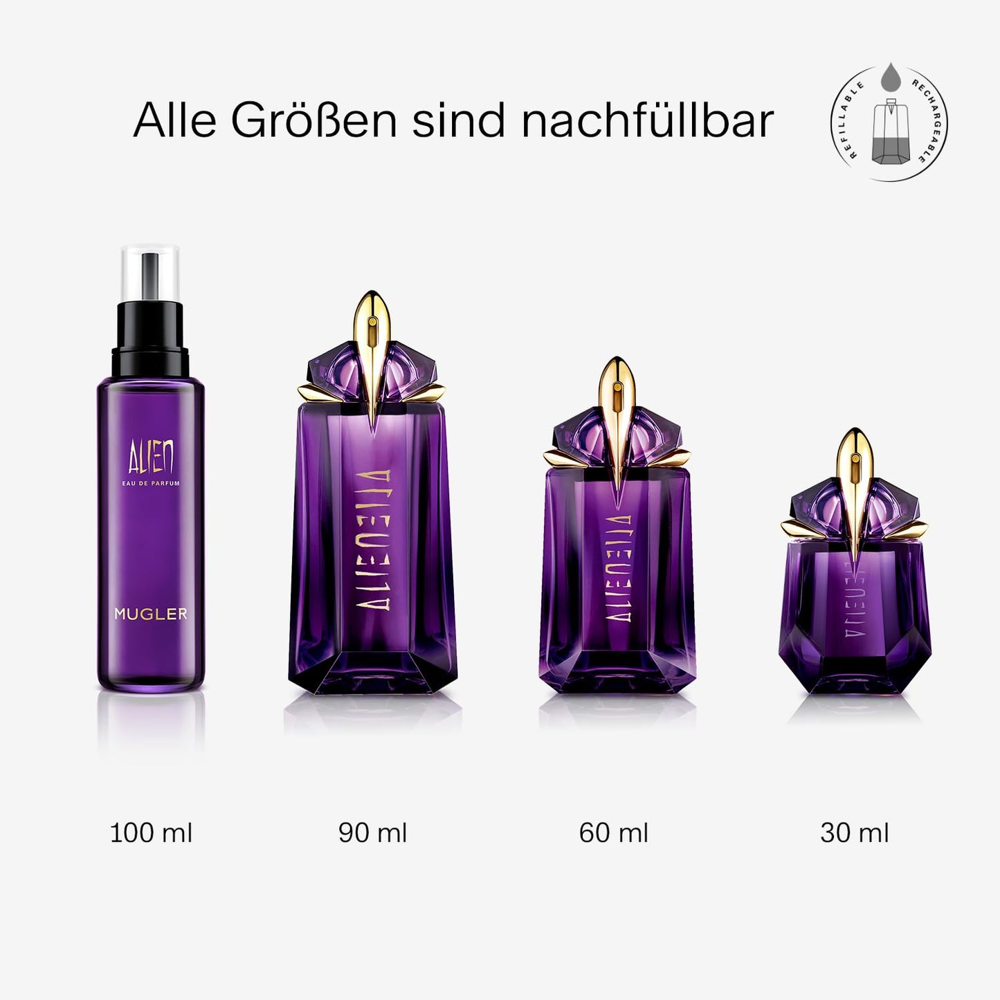MUGLER Alien Eau de Parfum & Body Lotion Set – 30ml + 200ml