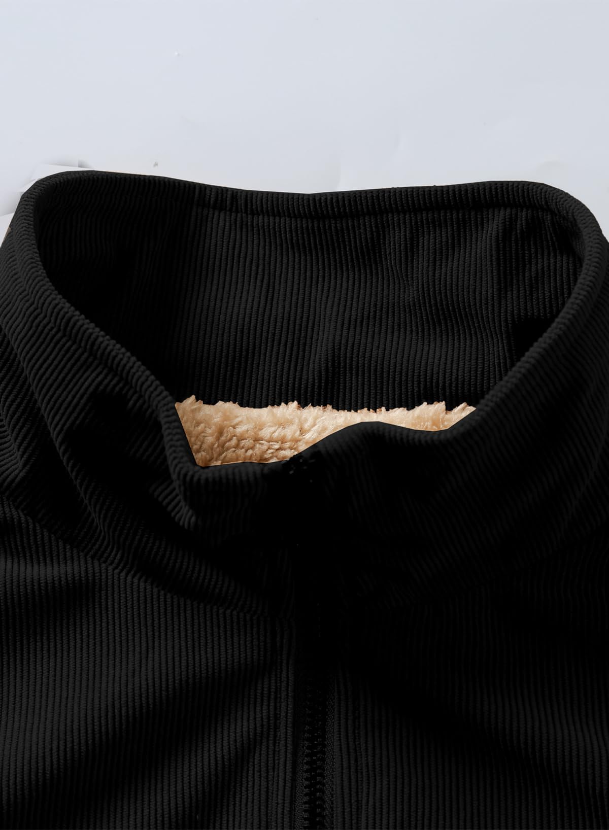 Men’s Corduroy Jacket – Fleece-Lined Winter Coat