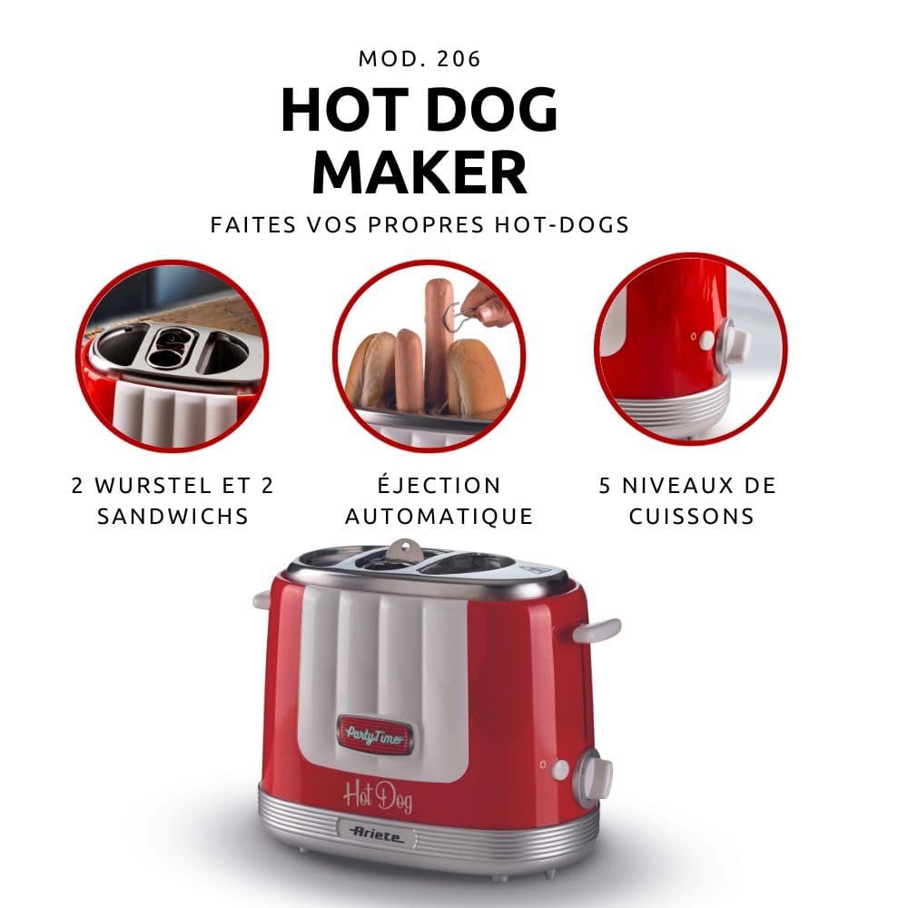 Hot Dog Maschine Ariete 206/00
