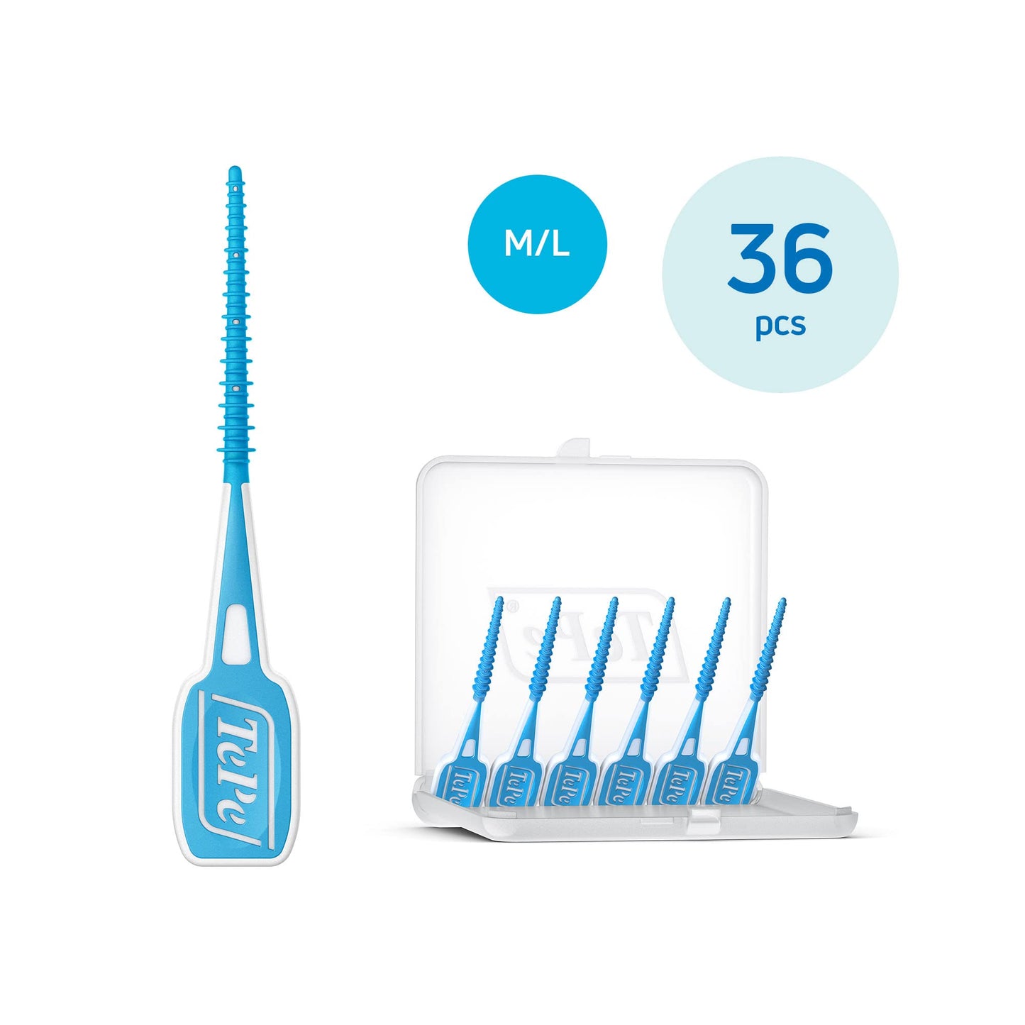 TePe EasyPick Dental Stick XS/S / 1 x 36 Stück inklusive praktischem Taschenetui / Für eine einfache, tägliche Anwendung zwischendurch und unterwegs
