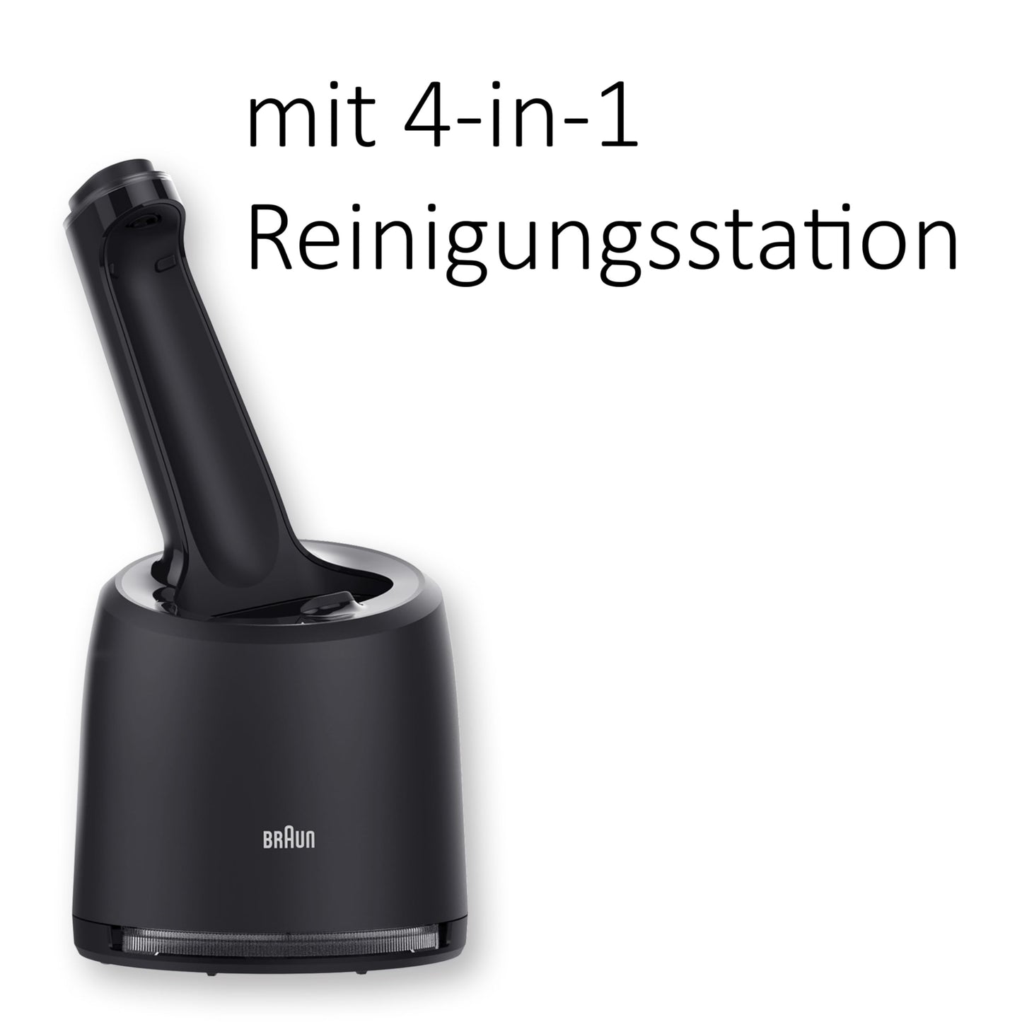 Braun Series 5 Elektrorasierer mit EasyClick Barttrimmer Aufsatz, Rasierer Herren Elektrisch Ladestation, EasyClean, Wet & Dry, rasierapparat, trockenrasierer, Made in Germany, 51-M4500cs, mintgrün