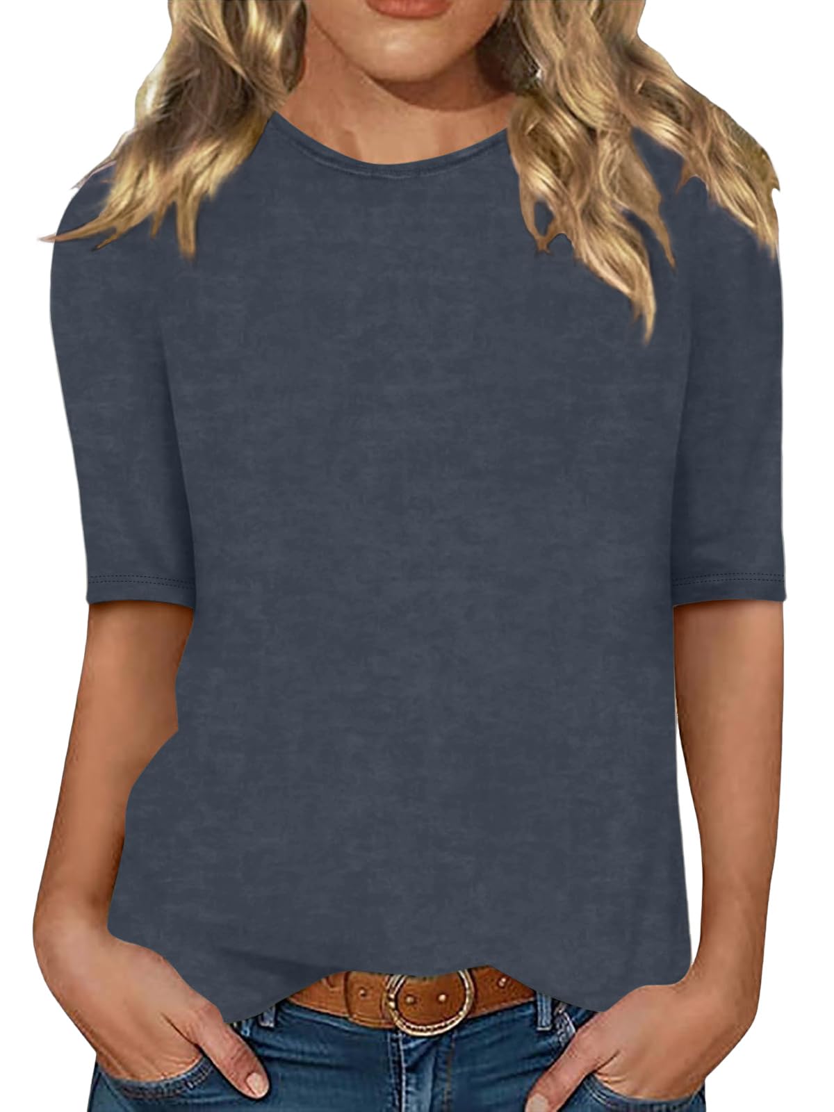 Minetom Women’s Half Sleeve T-Shirt