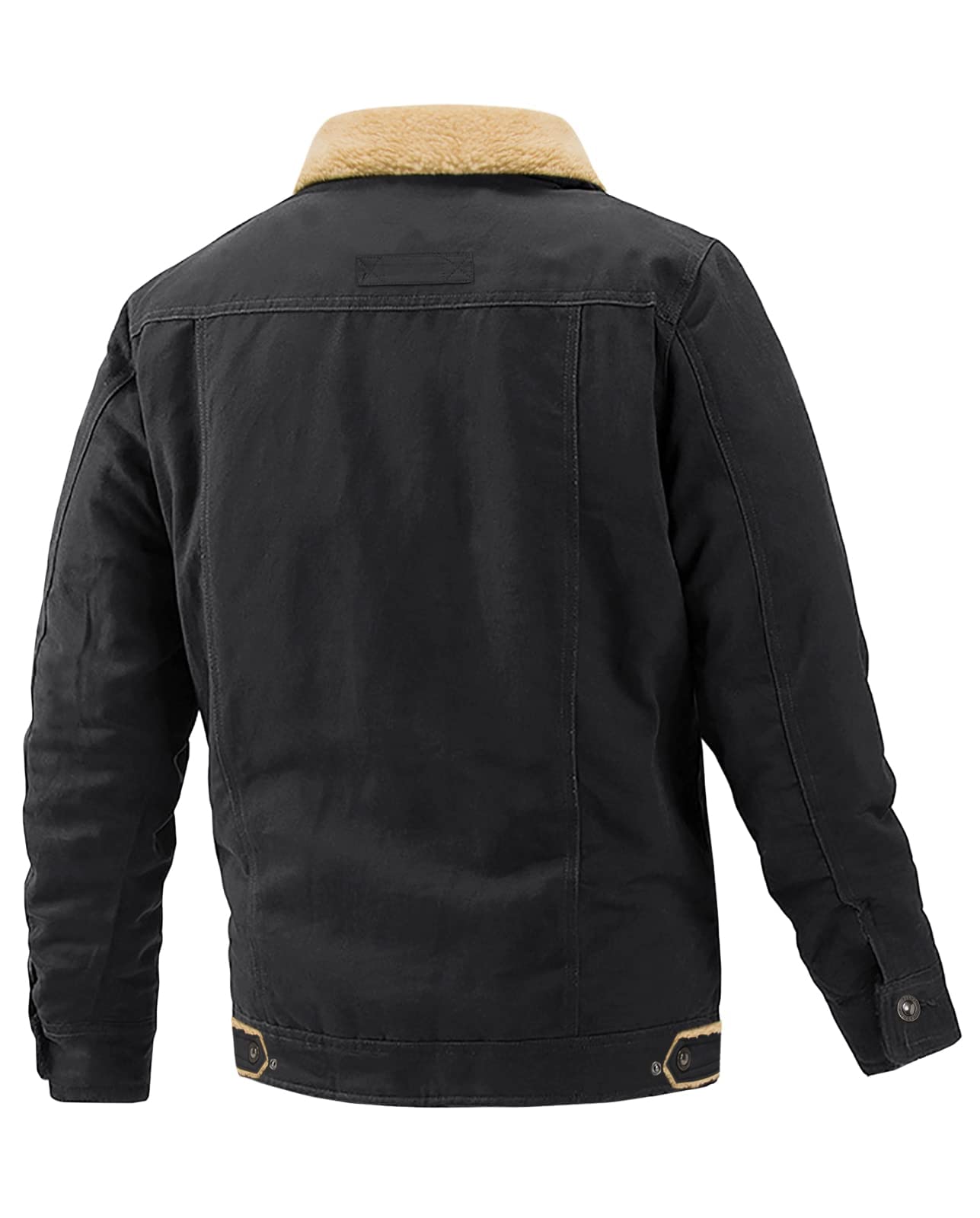 EKLENTSON Men’s Winter Jacket – Fleece Lined Cargo Coat