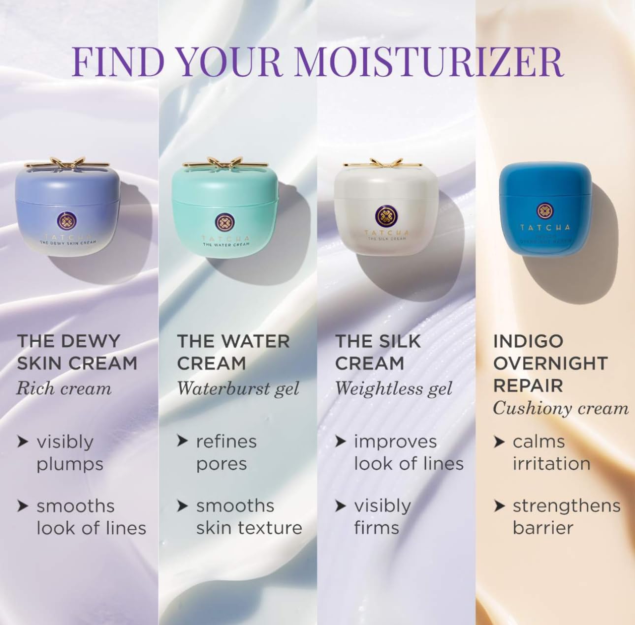 TATCHA The Water Cream Hydration for Poreless, Radiant Skin