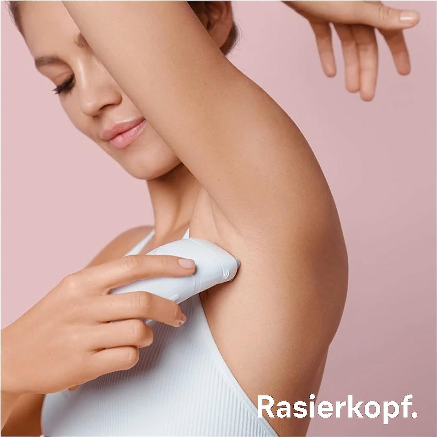 Braun Silk-épil 9 Beauty-Set, Epilierer Damen / Haarentferner, FaceSpa Gesichtshaarentferner, Aufsätze für Rasierer, Peeling, Reinigung Gesicht/Körper, Tasche, 9-995, weiß/flamingo
