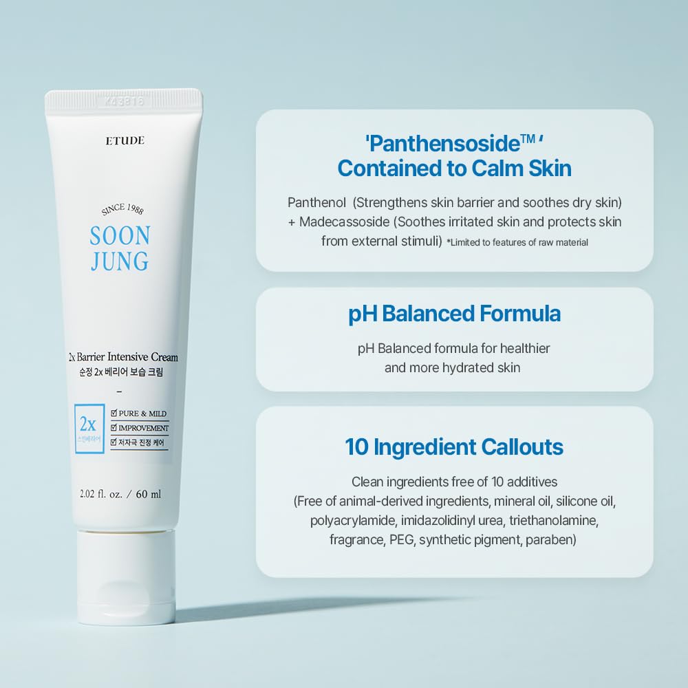 Etude House SoonJung 2x Barrier Intensive Cream