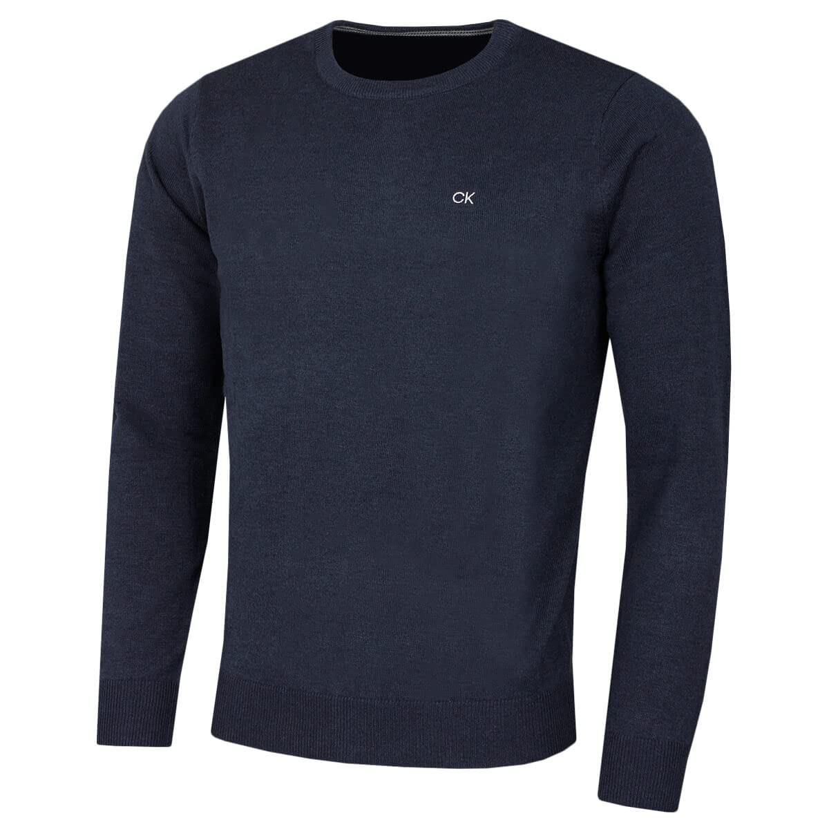 Calvin Klein Men’s Crewneck Sweater – Soft Cotton Knit Pullover