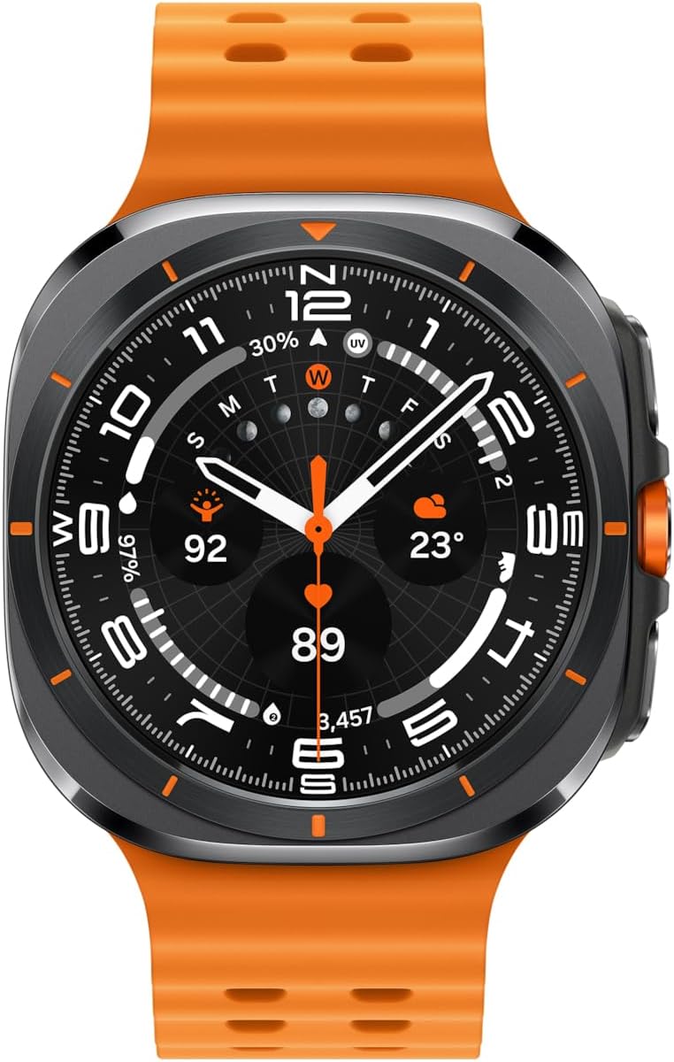 Samsung Galaxy Watch Ultra 3,81 cm (1.5") AMOLED 47 mm Numérique 480 x 480 Pixels Écran Tactile 4G Gris WiFi GPS