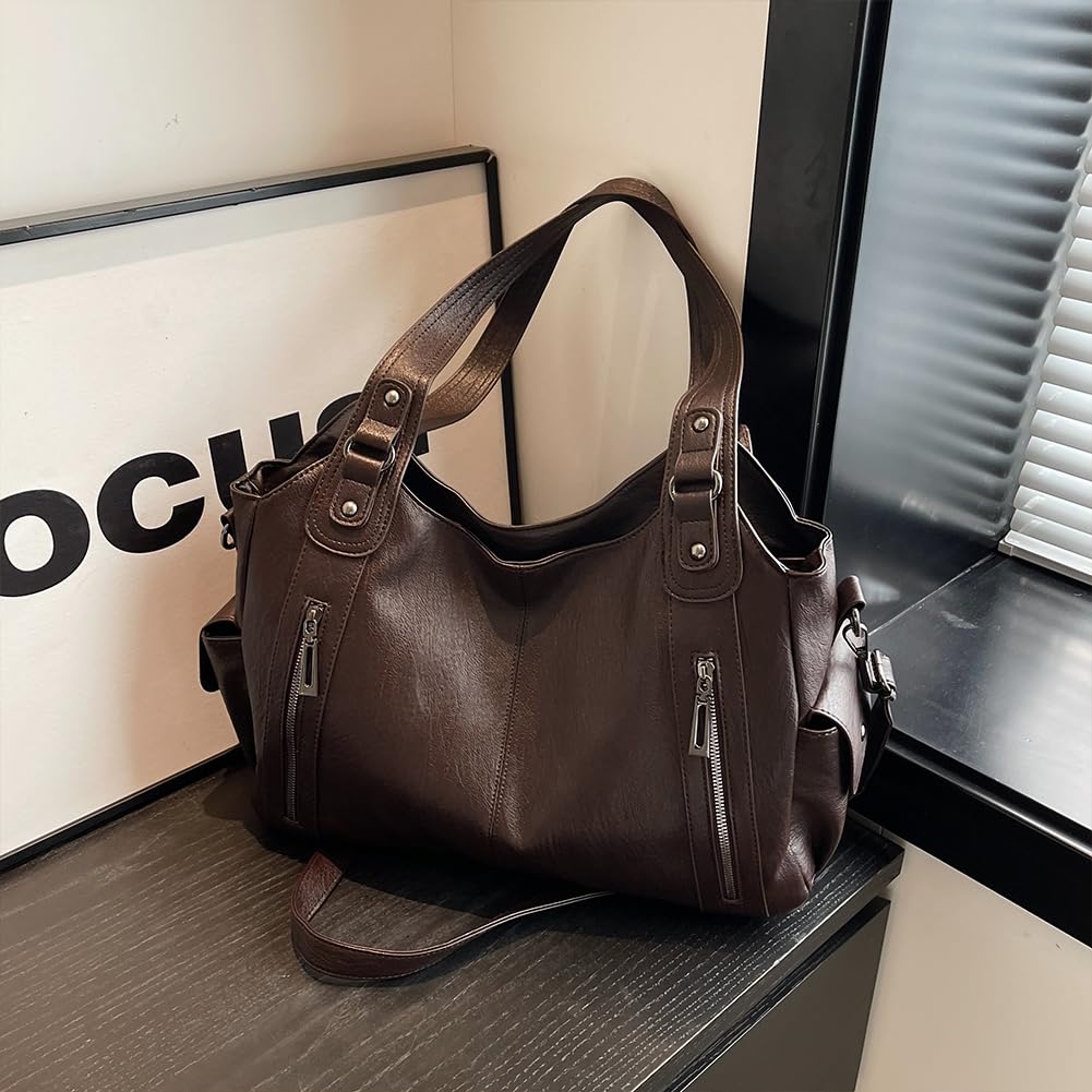 Generish Soft Leather Tote Bag for Women
