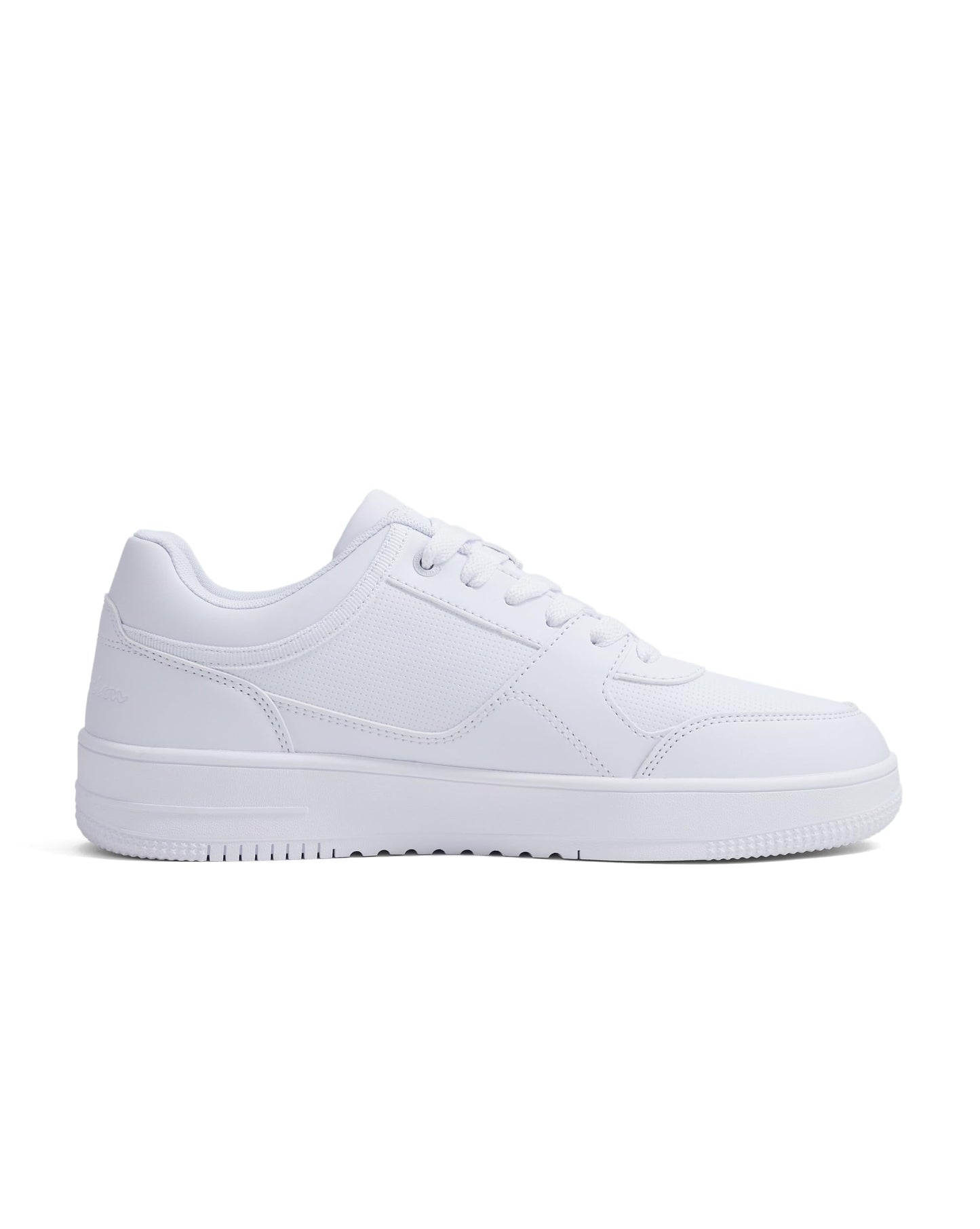 Champion Men’s Rebound Low Sneakers – PU Leather Casual Lace-Up Shoes