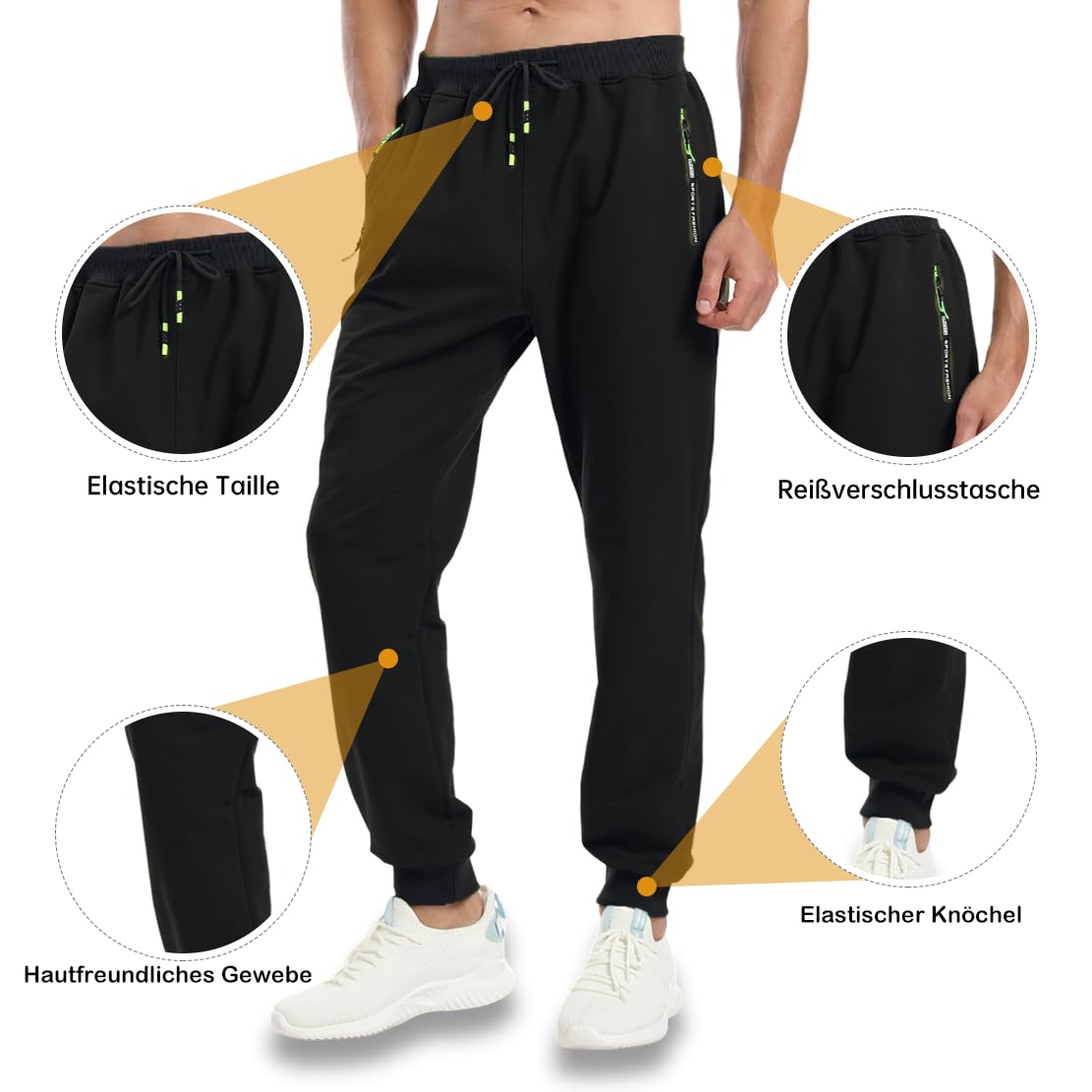 Tansozer Men’s Cotton Jogging Pants