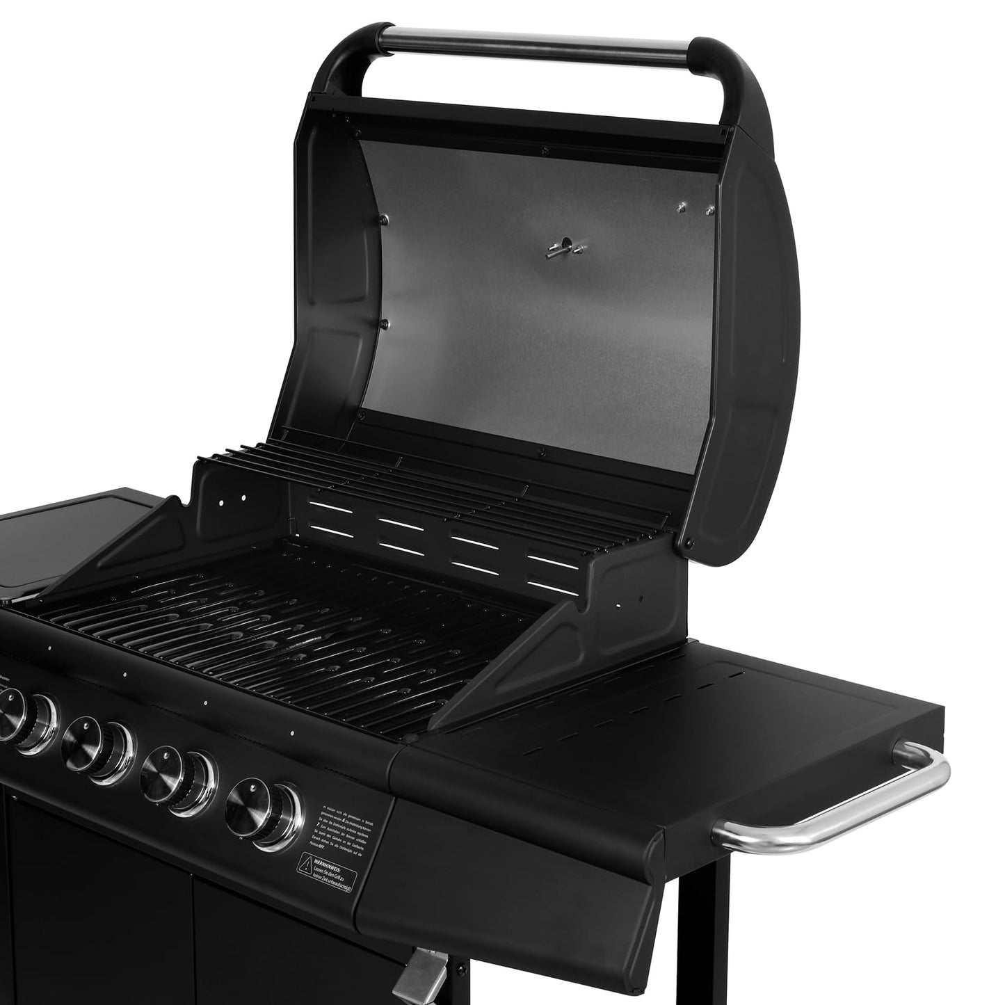 TAINO RED 4+1 Gas Grill Grill Cart BBQ Stainless Steel Burner Gas Grill with Side Burner