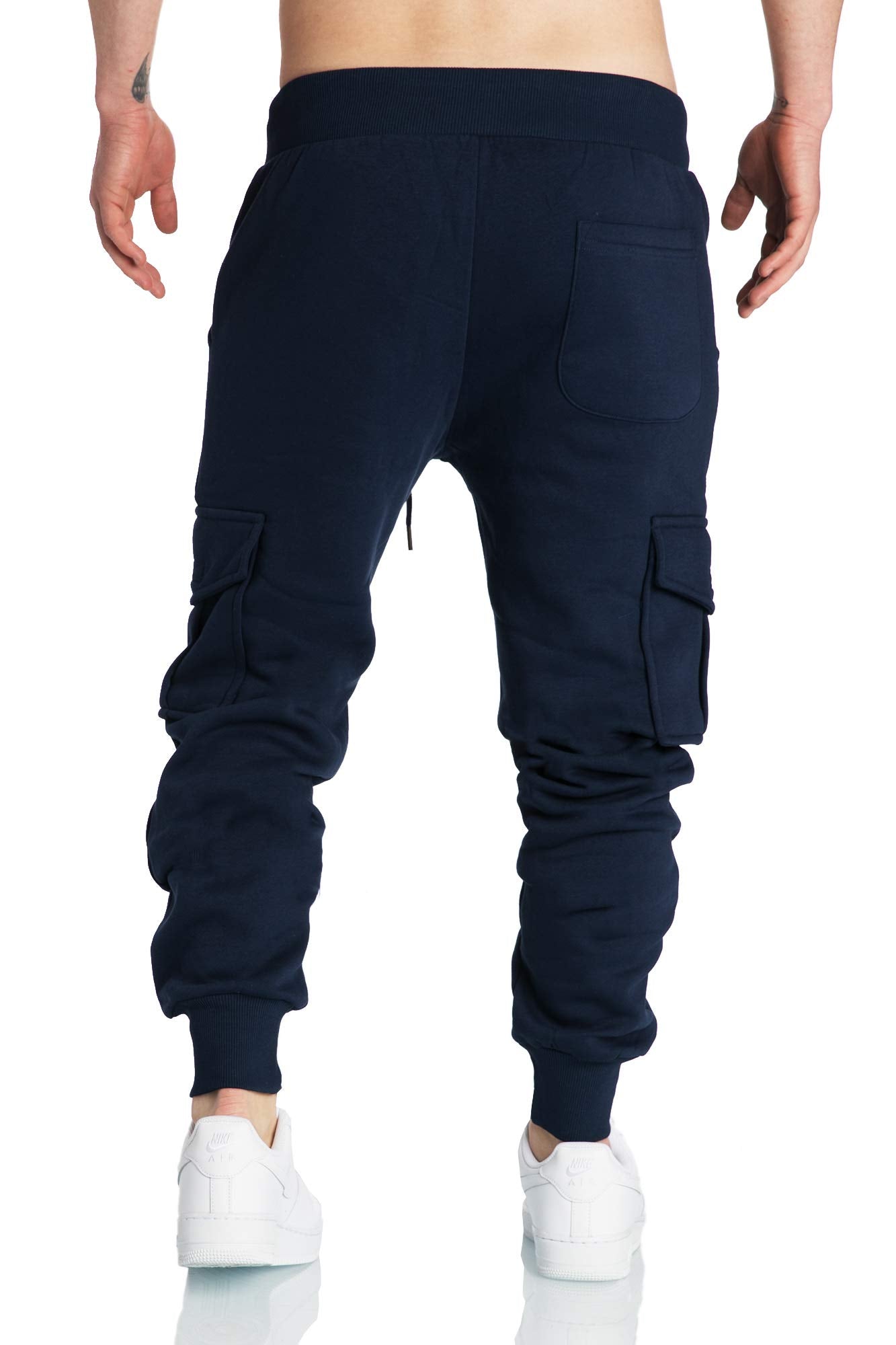 Amaci&Sons Men’s Cargo Jogger Sweatpants – Athletic Training Pants