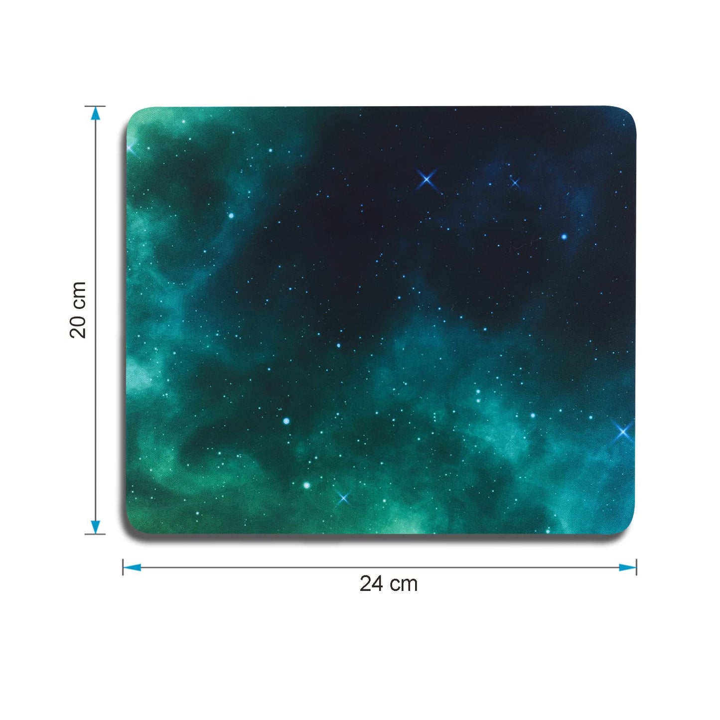 AOKSUNOVA Mauspad Office Mauspad Klein Niedliches Design 24 x 20 x 0,3 cm Mousepad mit Motiv (MF-174)