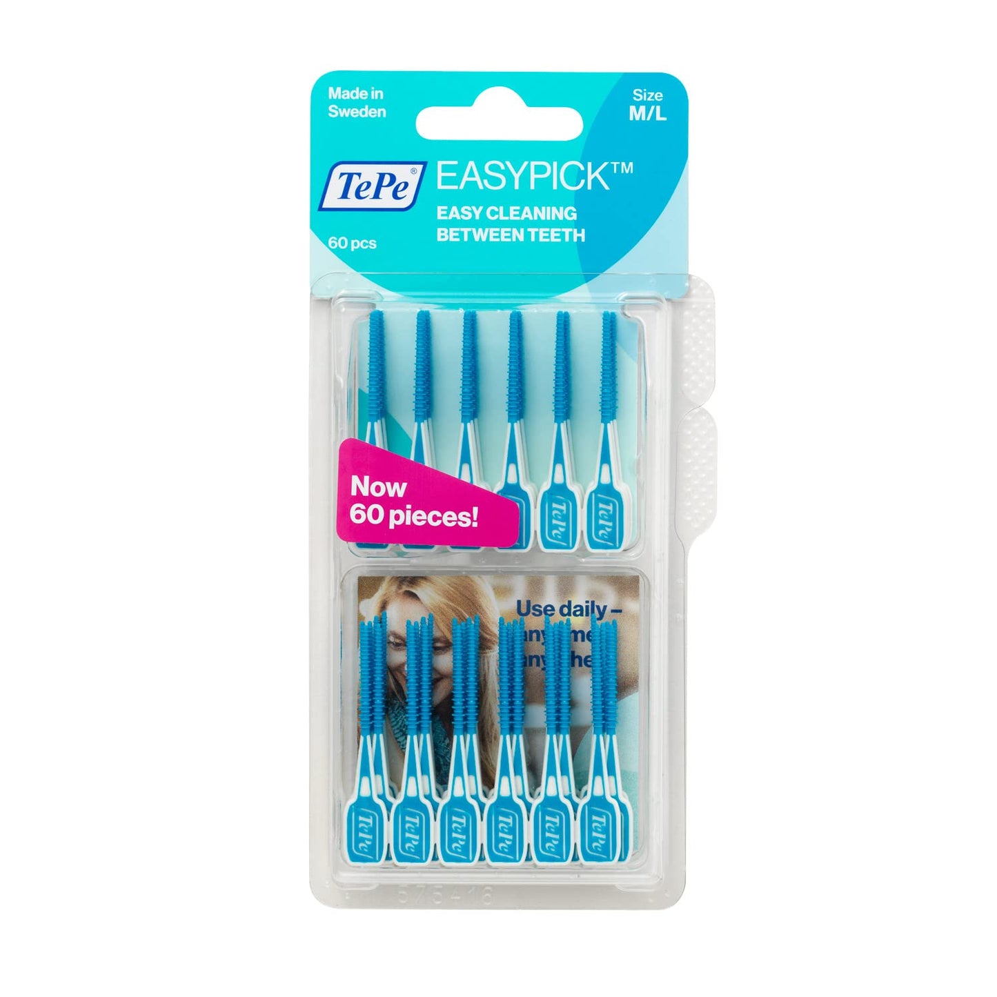 TePe EasyPick Dental Stick XS/S / 1 x 36 Stück inklusive praktischem Taschenetui / Für eine einfache, tägliche Anwendung zwischendurch und unterwegs