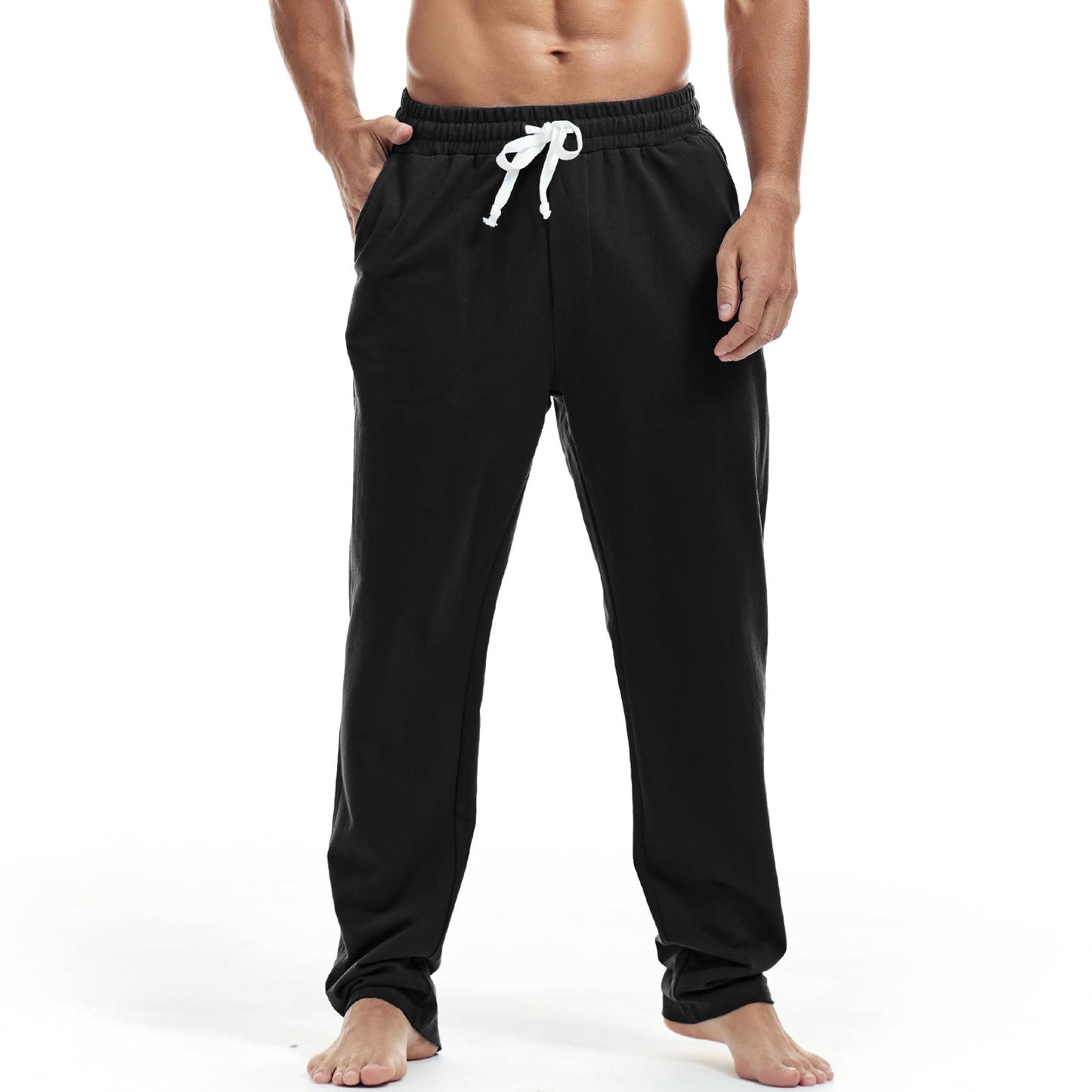 Men's Cotton Jogging Pants Sport Trousers