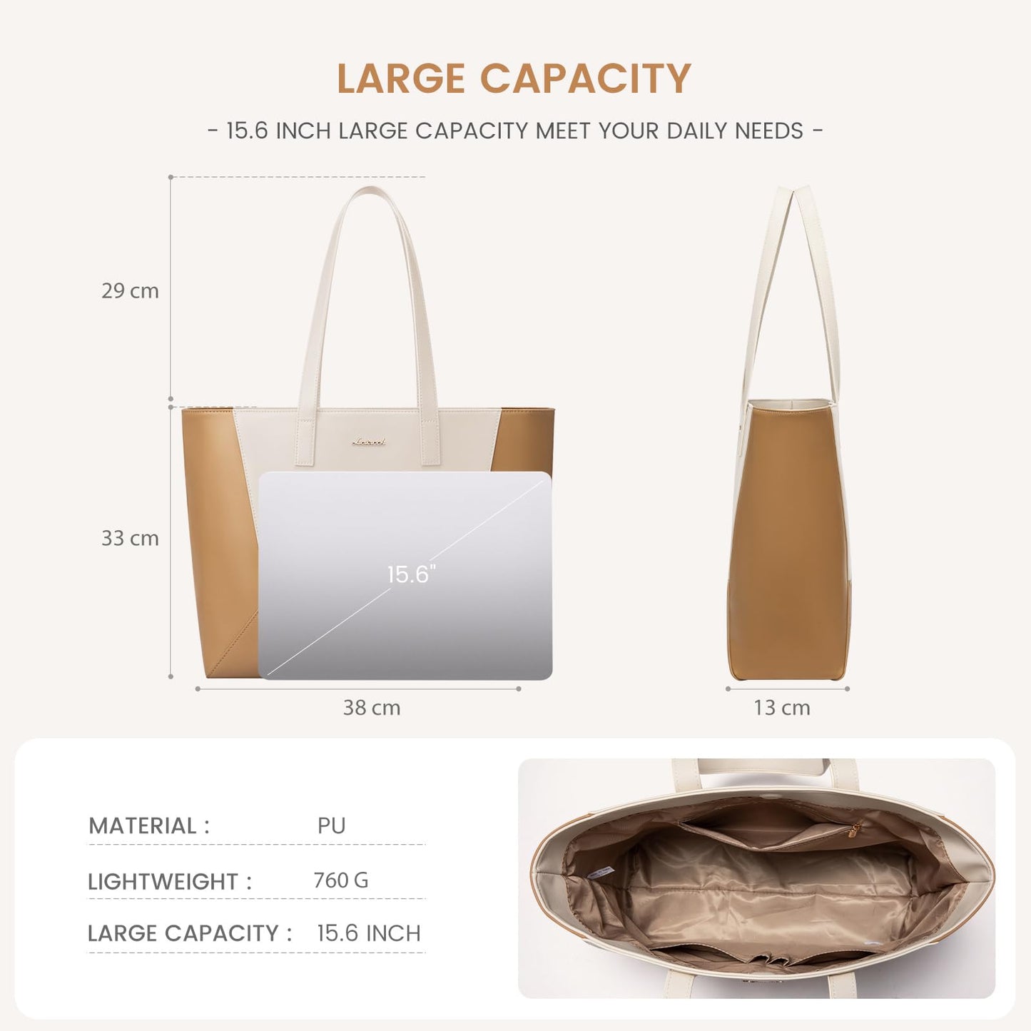 LOVEVOOK Medium Tote Bag for Women