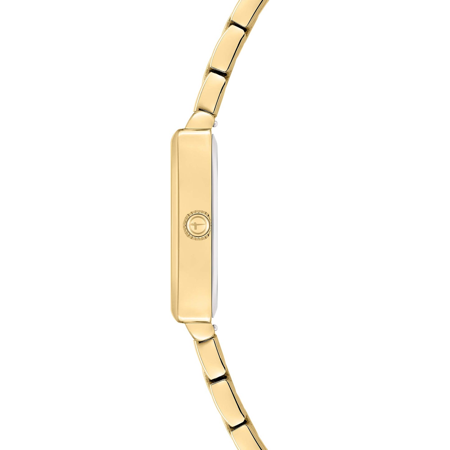 Tamaris ladies analogue wristwatch with quartz movement made of stainless steel with stainless steel bracelet