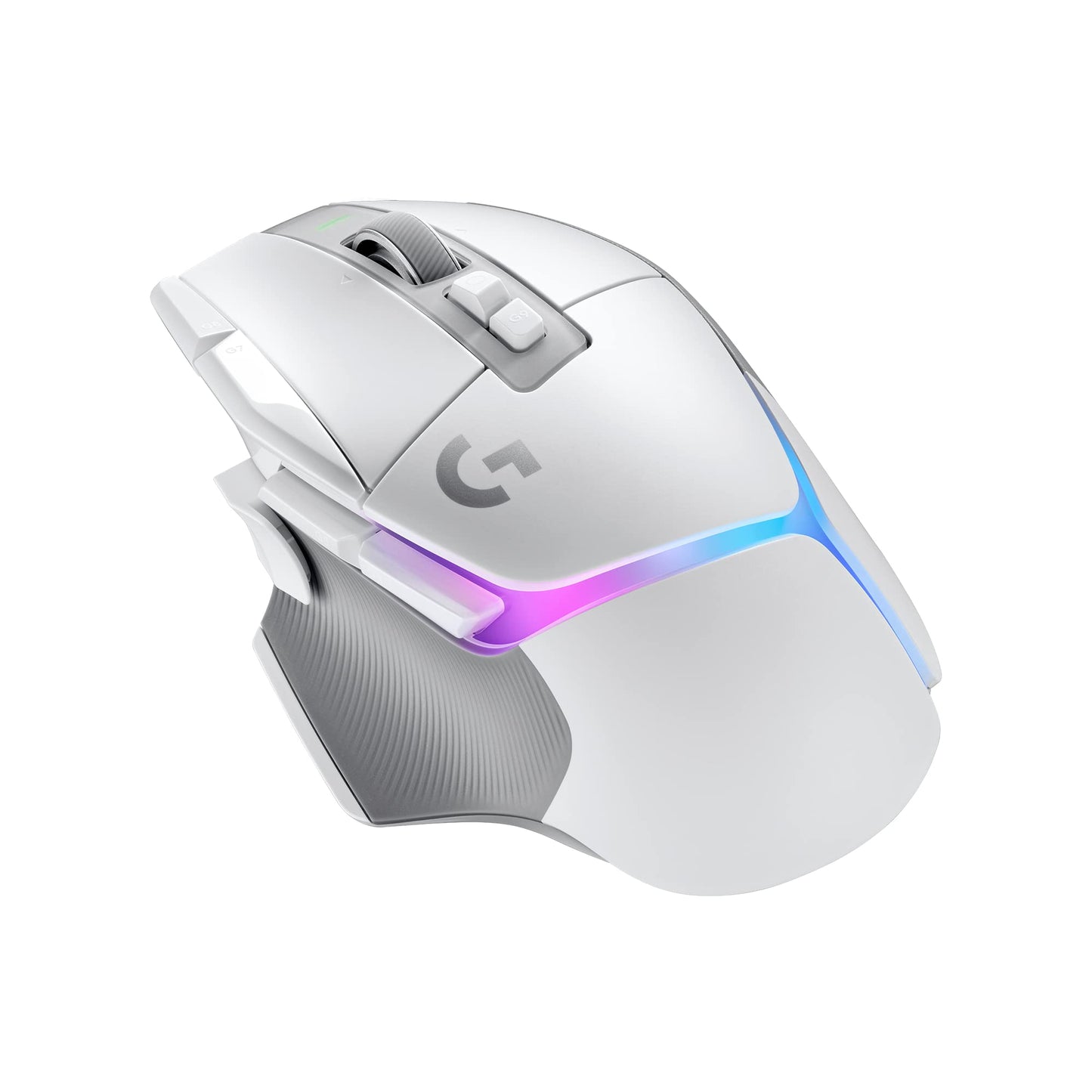 Logitech G502 X Kabelgebundene Gaming-Maus - LIGHTFORCE Hybrid optisch-mechanische Primärschalter, HERO 25K Gaming-Sensor, Kompatibel PC - macOS/Windows - Weiß