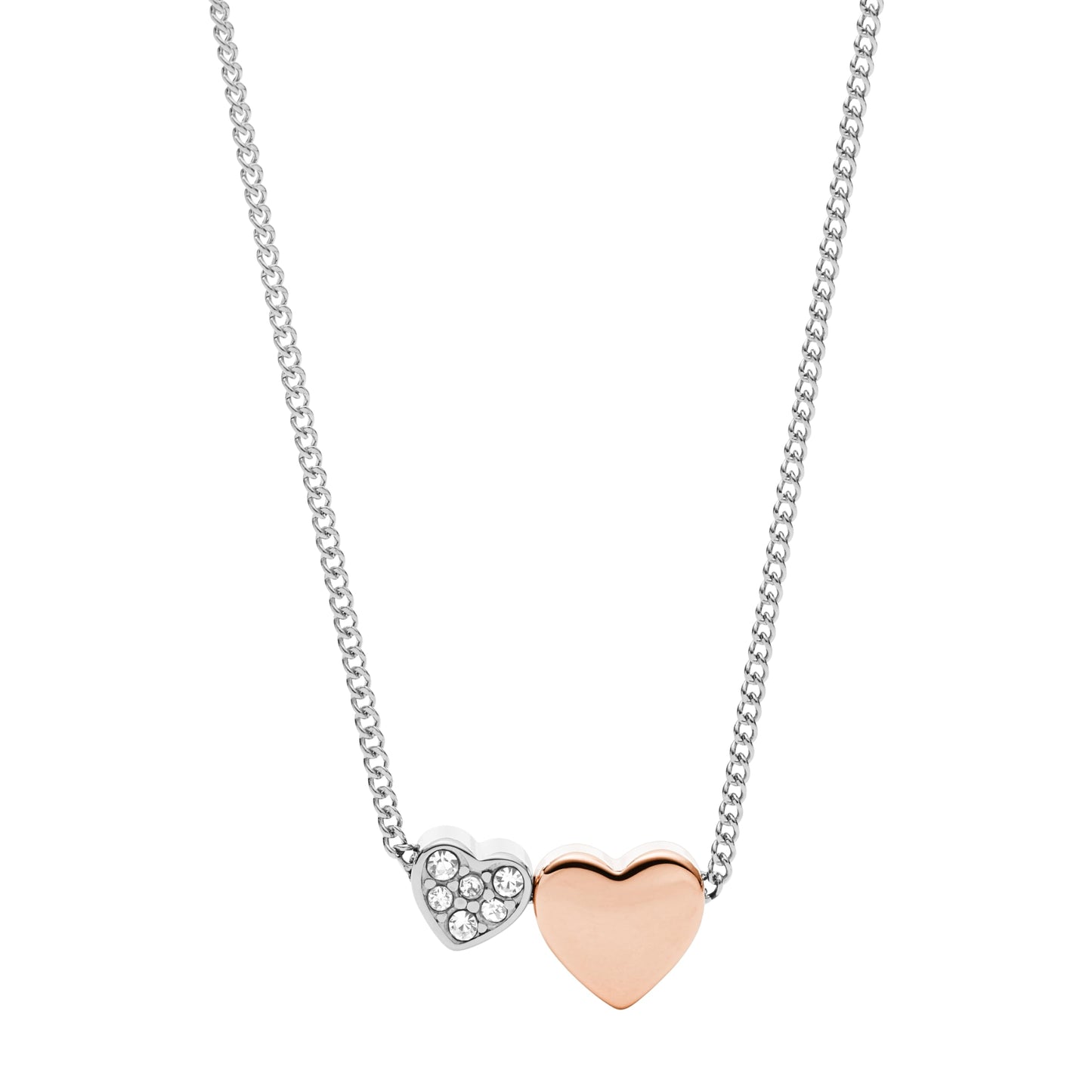 Fossil Women's Vintage Necklace – Stainless Steel