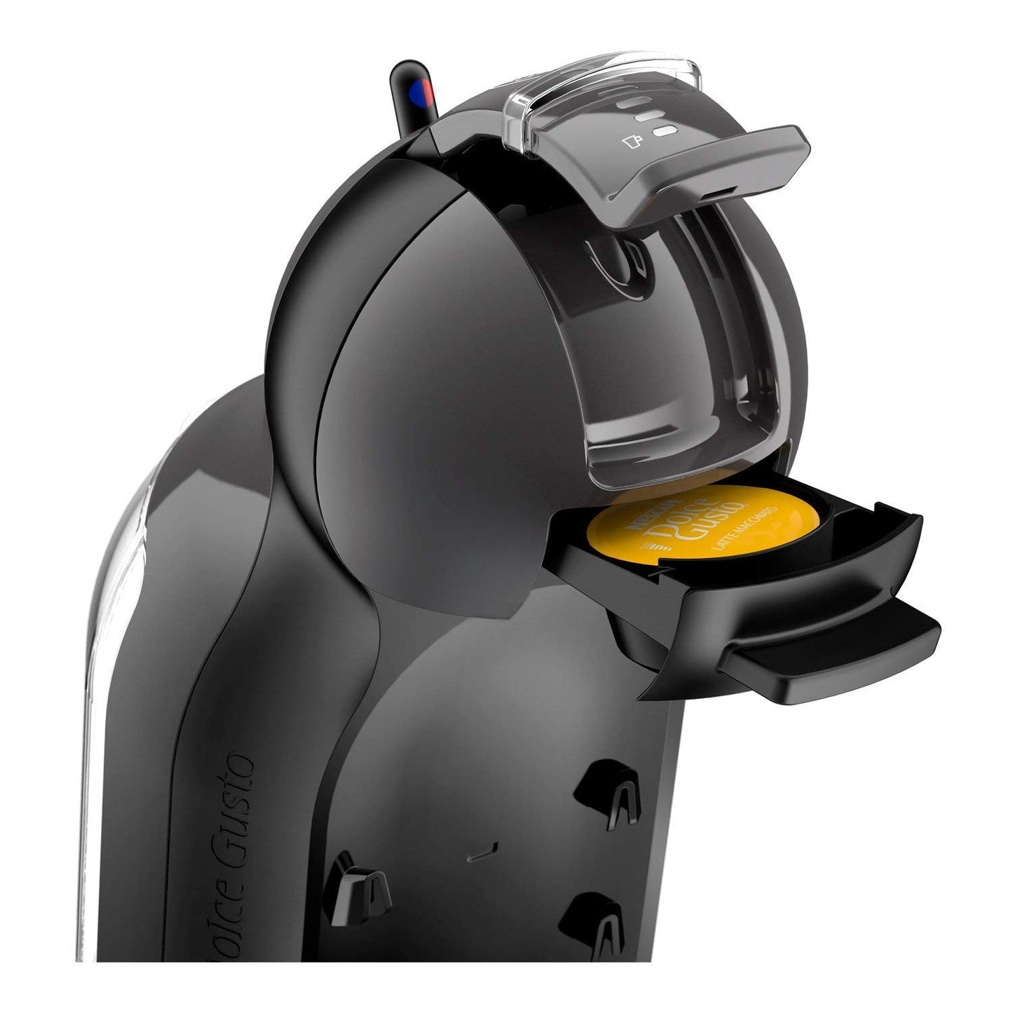 NESCAFÉ DOLCE GUSTO MINI ME by KRUPS arctic-grey/ schwarz automatische Kaffeekapselmaschine