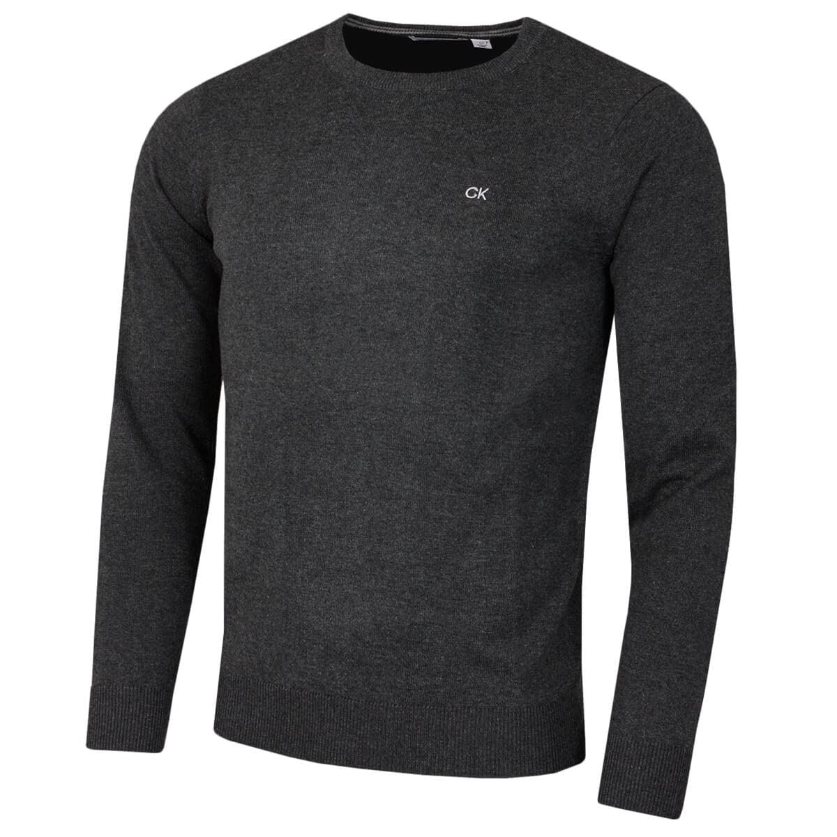 Calvin Klein Men’s Crewneck Sweater – Soft Cotton Knit Pullover