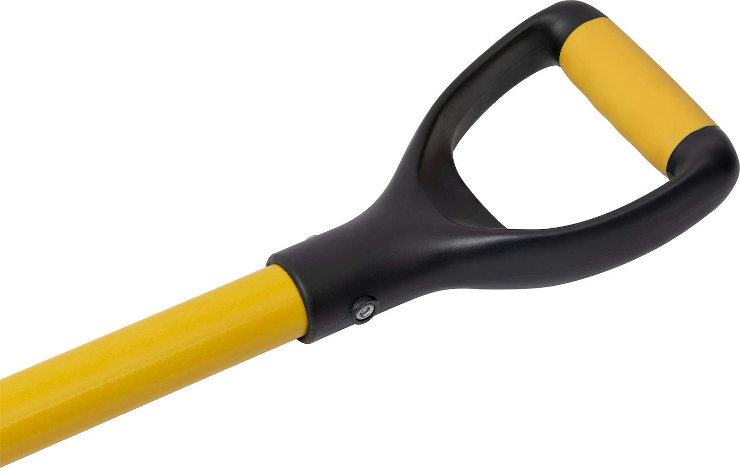 Roughneck Micro Schaufel (690 mm, zum Graben / Schaufeln auf engstem Raum, Klinge aus Karbonstahl, weicher Griff, Schaufel mit Trittkante, für Baustelle / Camping / Garten) 484170
