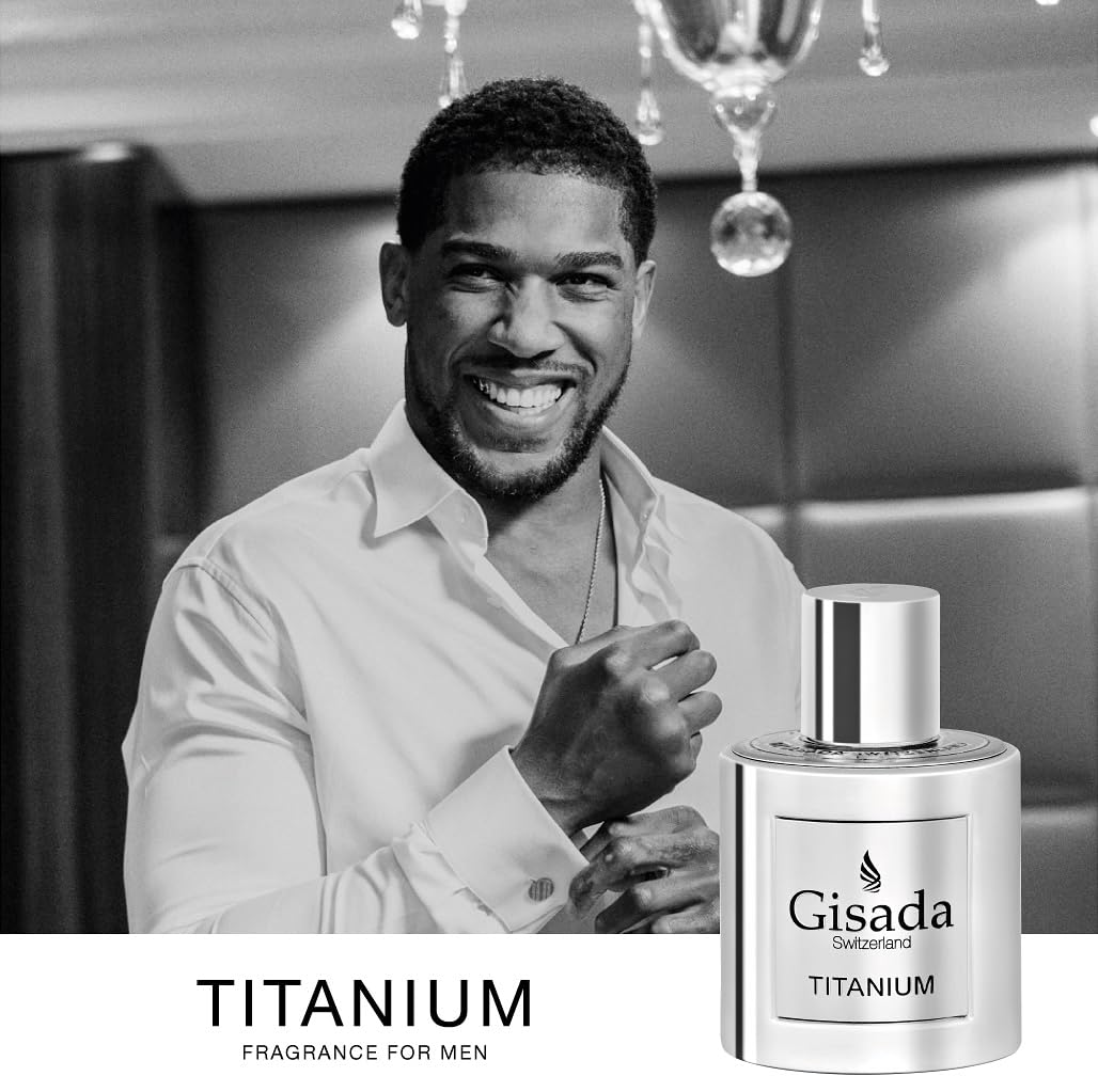 Gisada - Titanium | 100ml | Eau de Parfum | für Herren | für Frauen | Unisex | würzig, lebendiger, frischer und kraftvoller Duft