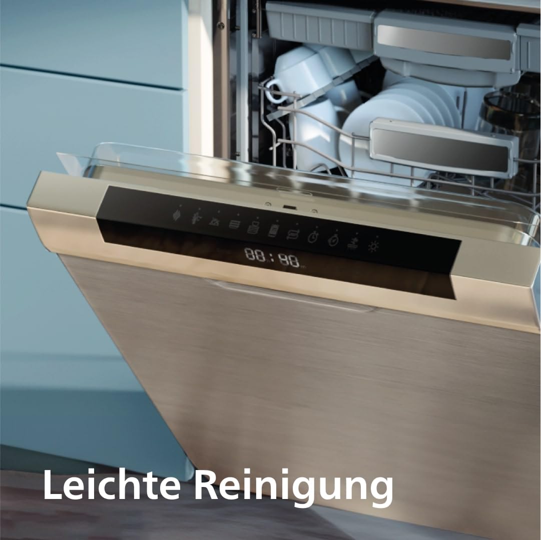 Philips Airfryer Dual Basket 3000 Series, 9L, 2 Körbe, 2 Gerichte gleichzeitig fertig, RapidAir Plus Heißlufttechnologie, 90% weniger Fett, Energieeffizient, HomeID Rezepte-App