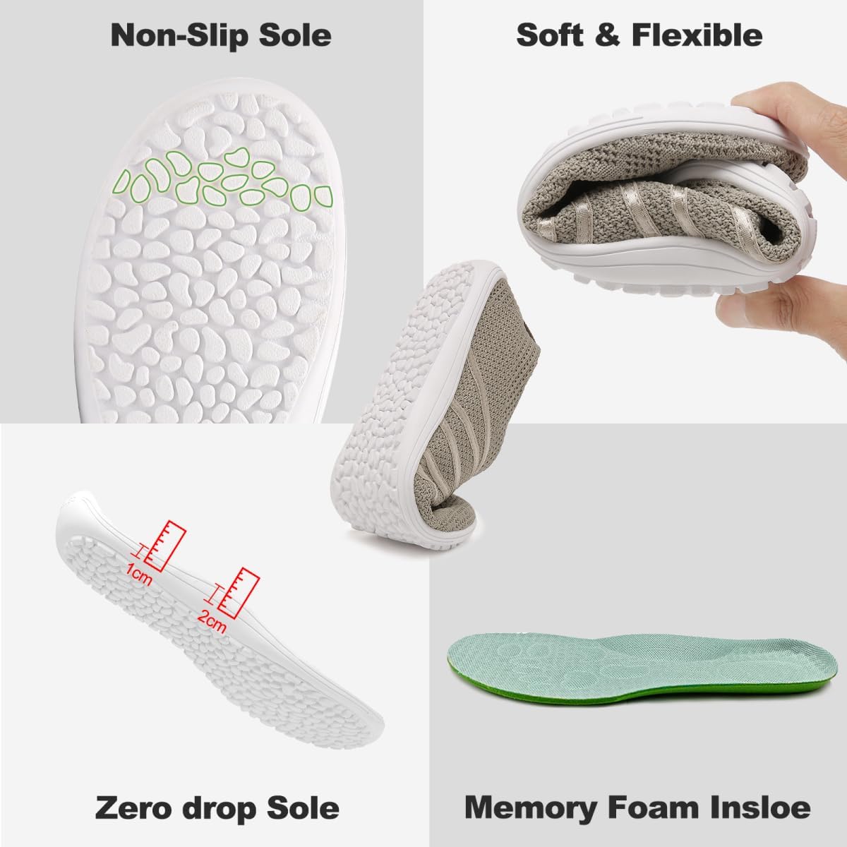 Geweo Barefoot Shoes for Women