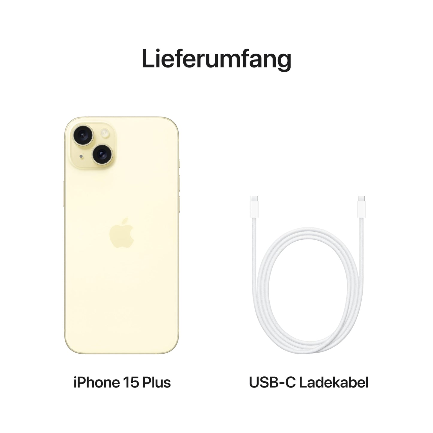 Apple iPhone 15 Plus - 6.7" Super Retina XDR - A16 Bionic - 48MP Camera