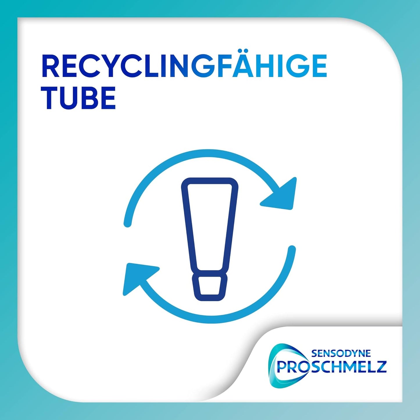 Sensodyne ProSchmelz Tägliche Zahnpasta, 4x75ml, Zahncreme für fortschrittlichen Zahnschmelzschutz - Stärkt, schützt, schmeckt