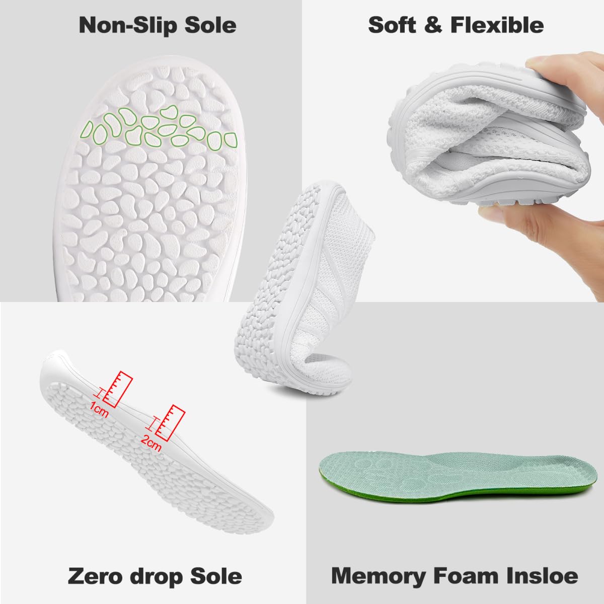 Geweo Barefoot Shoes for Women