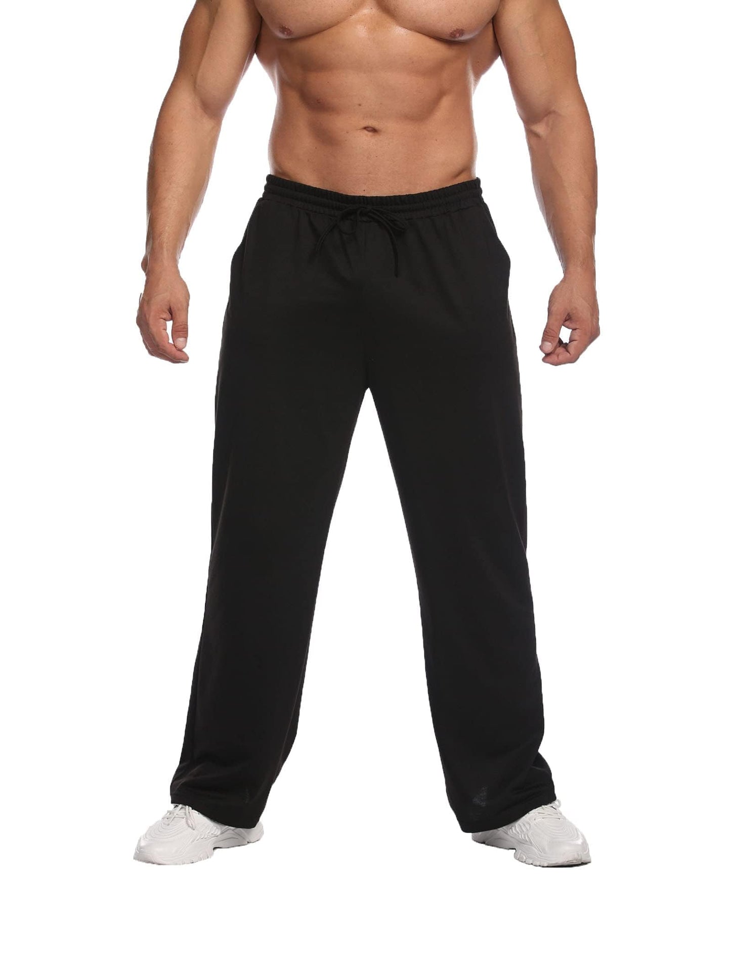 PINSPARK Men’s Winter Joggers – Fleece-Lined Sweatpants